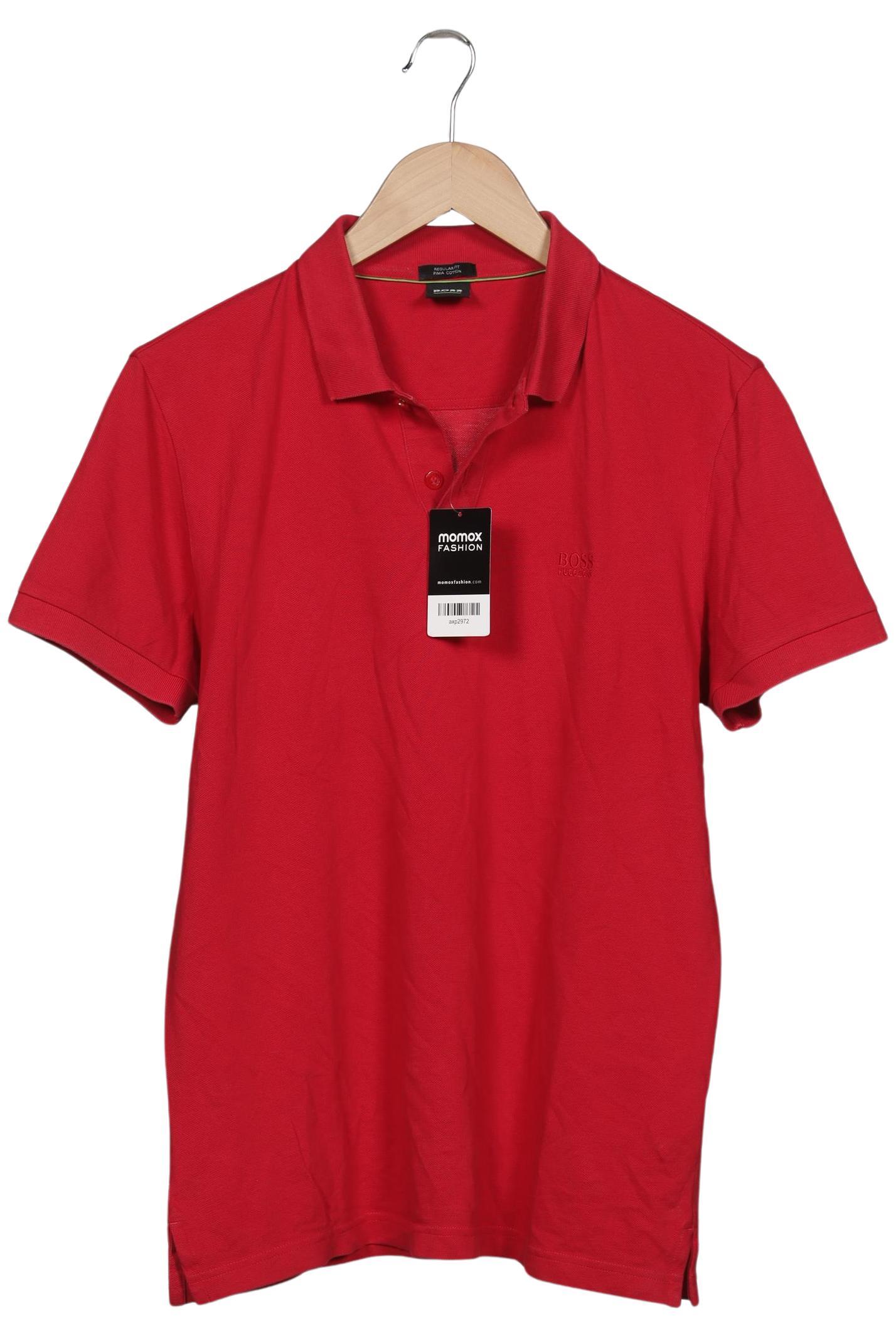 

Boss Green Herren Poloshirt, rot, Gr. 48