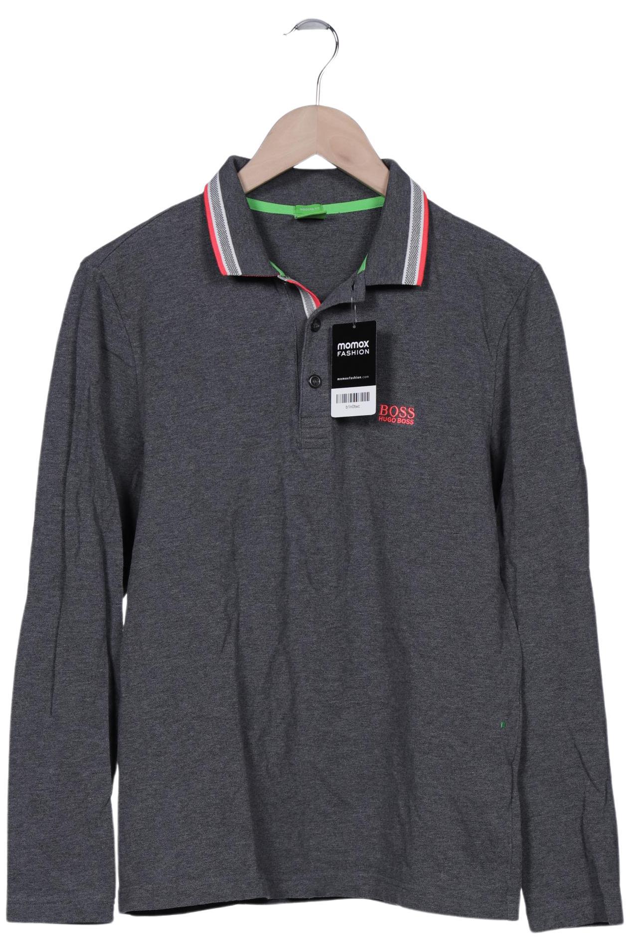 

Boss Green Herren Poloshirt, grau, Gr. 48