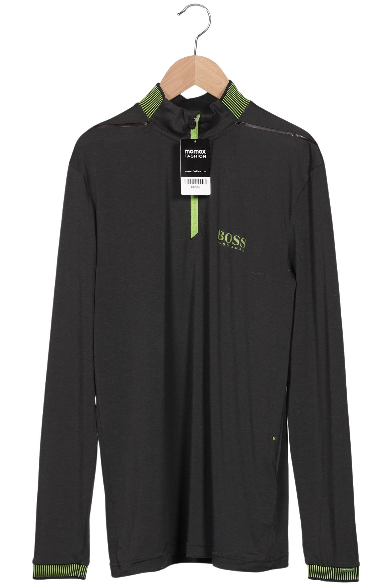 

Boss Green Herren Langarmshirt, schwarz, Gr. 46