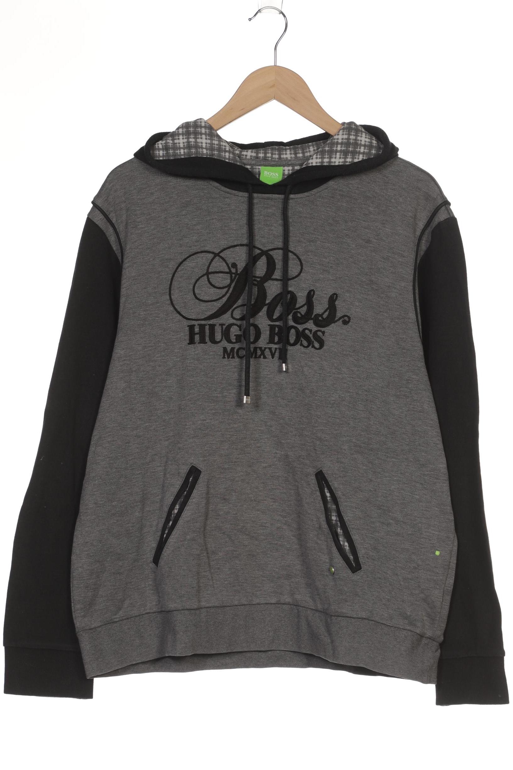 

Boss Green Herren Kapuzenpullover, grau, Gr. 56