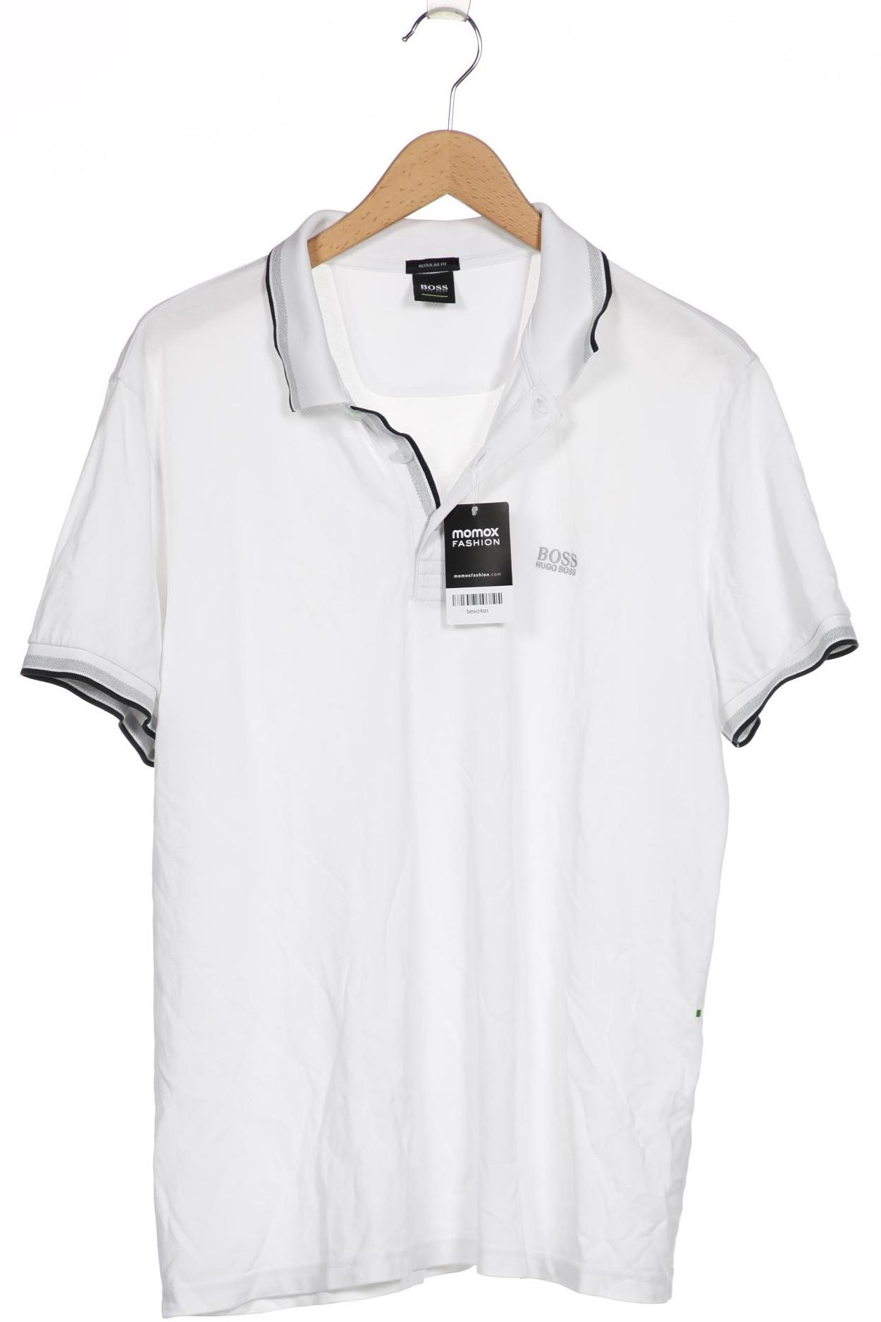 

Boss Green Herren Poloshirt, weiß