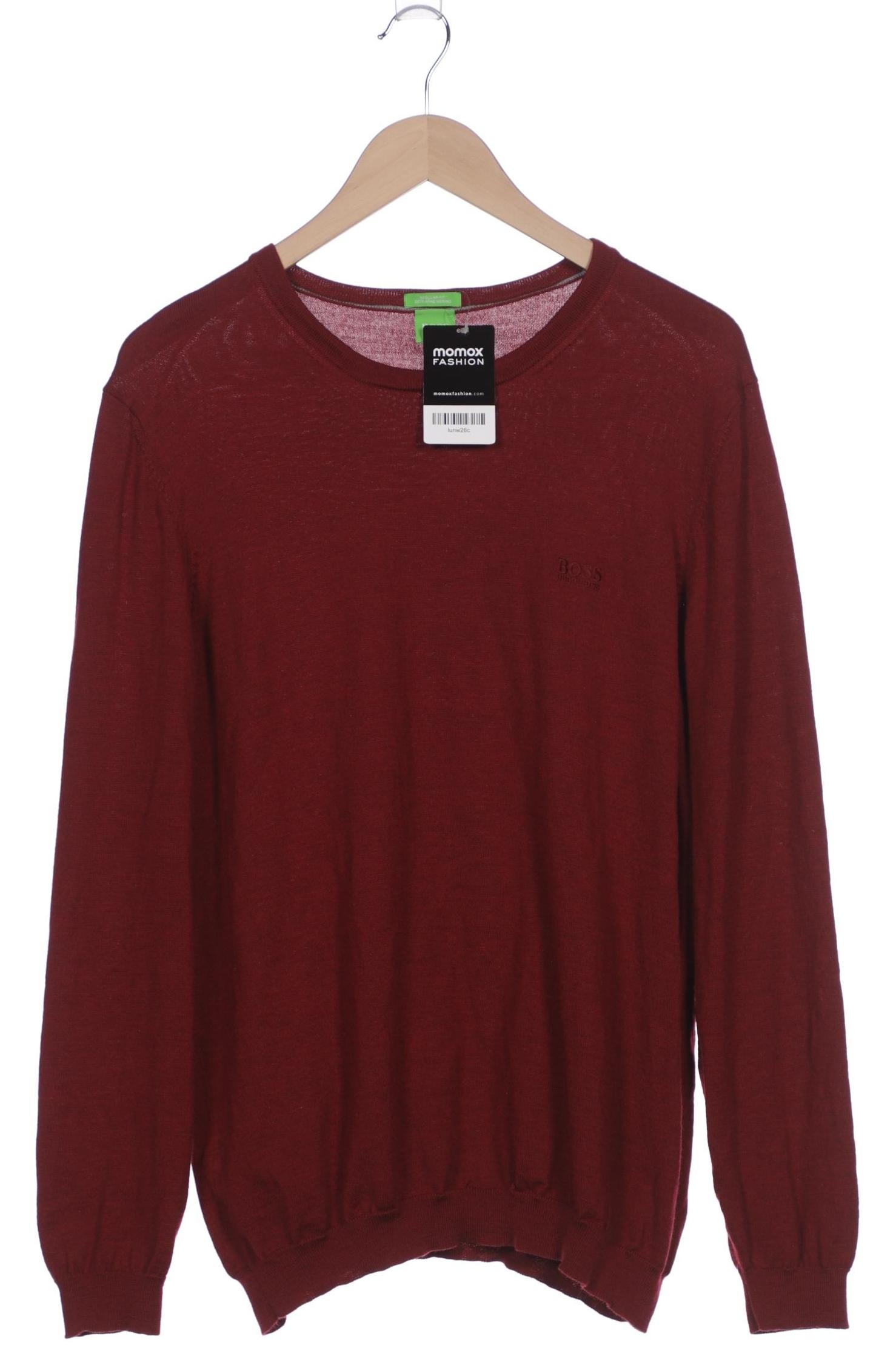 

Boss Green Herren Pullover, bordeaux, Gr. 56