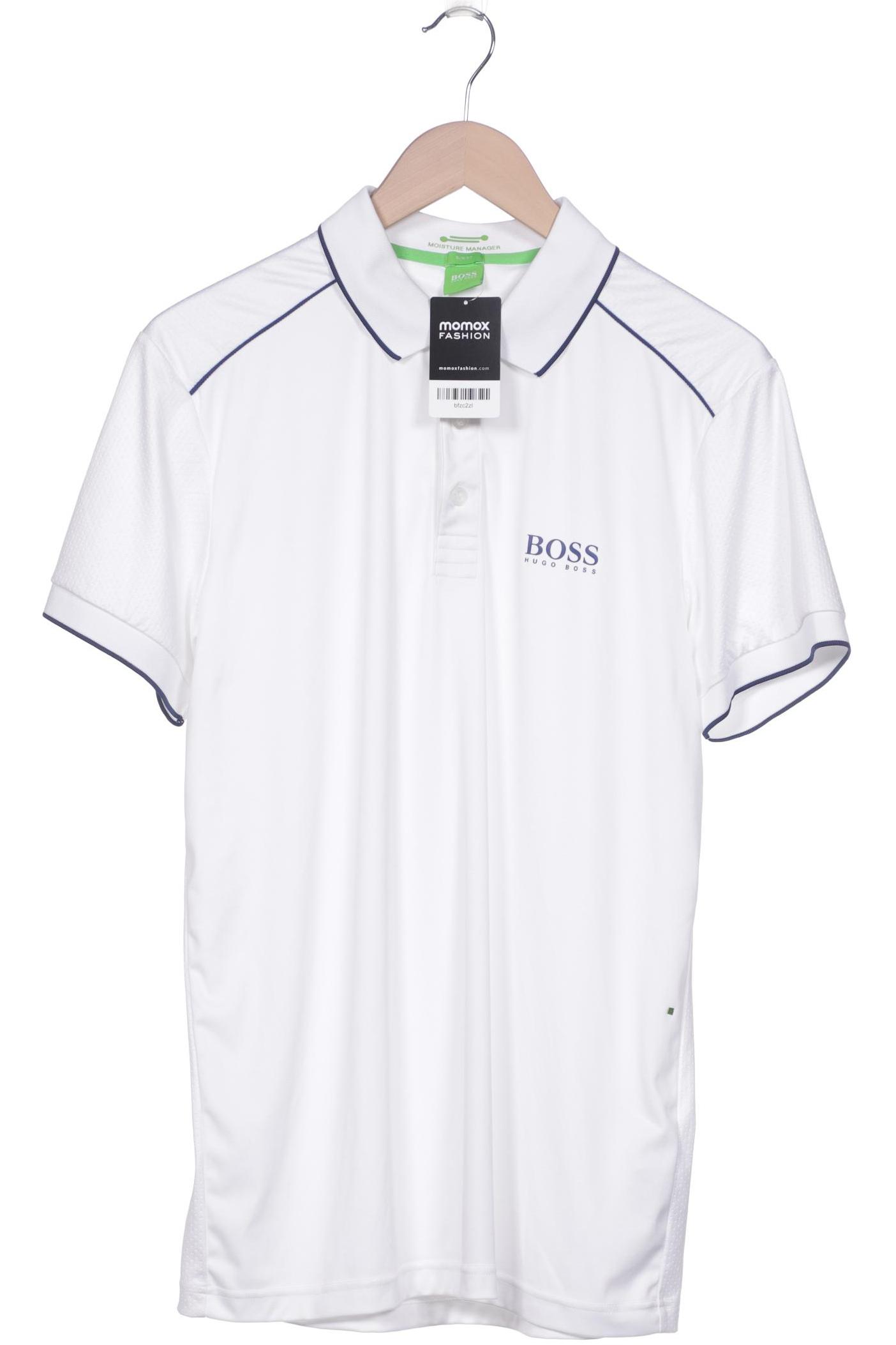 

Boss Green Herren Poloshirt, weiß