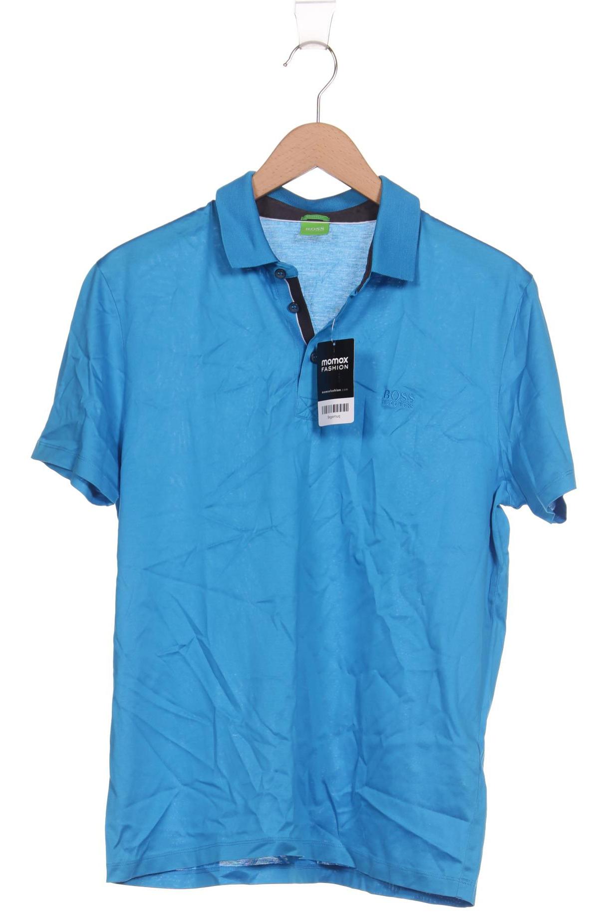 

Boss Green Herren Poloshirt, blau, Gr. 52