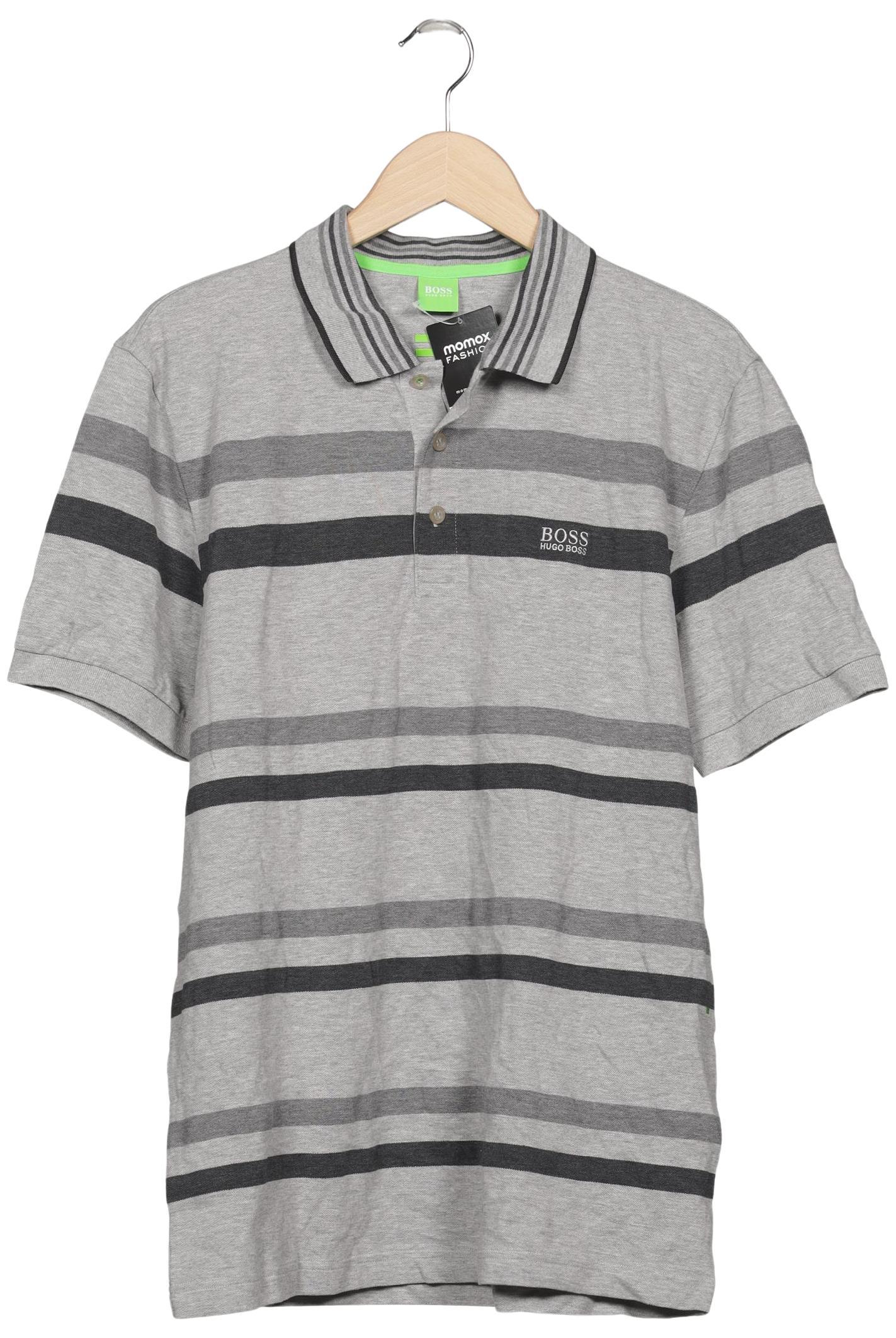 

Boss Green Herren Poloshirt, grau, Gr. 54