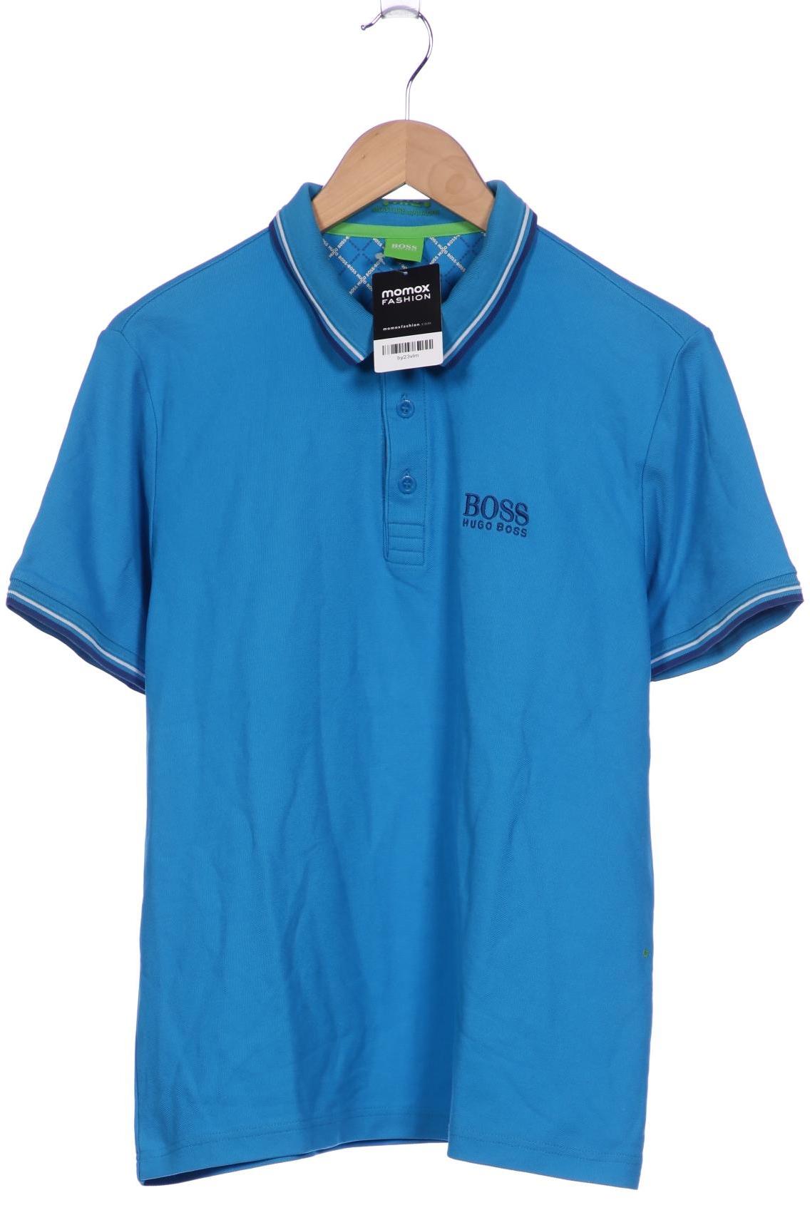 

Boss Green Herren Poloshirt, blau, Gr. 52
