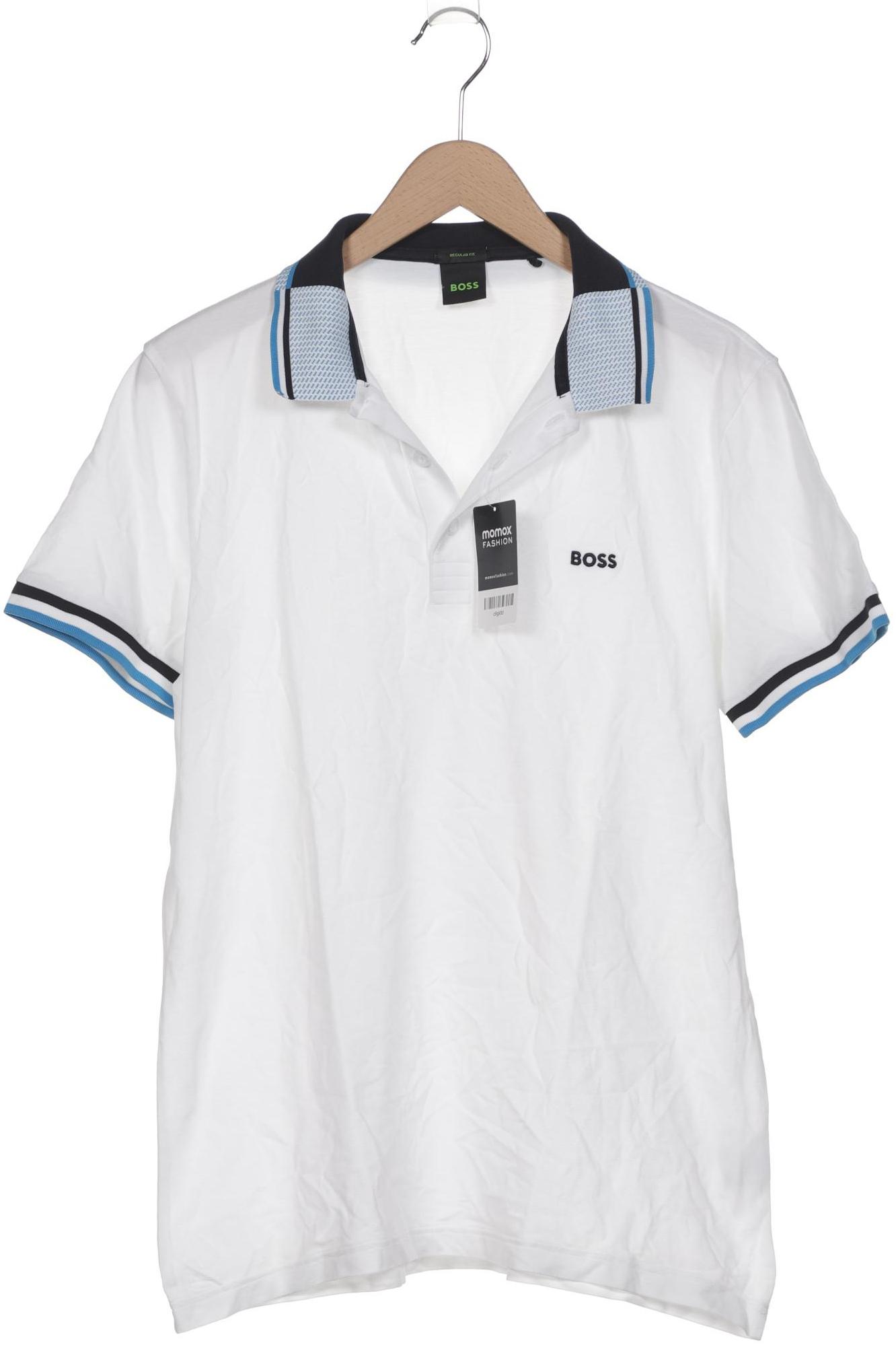 

Boss Green Herren Poloshirt, weiß, Gr. 54