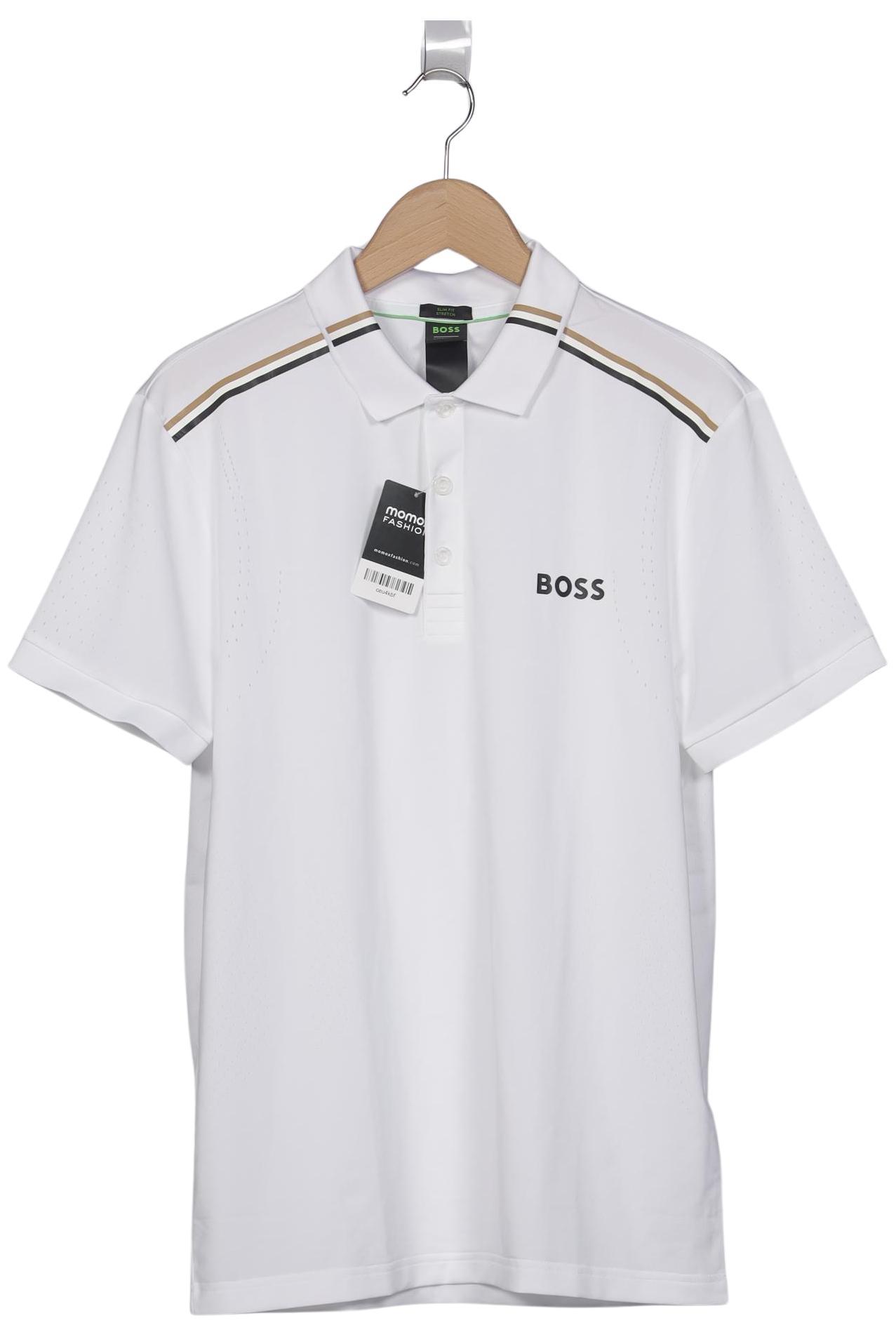 

Boss Green Herren Poloshirt, weiß, Gr. 52