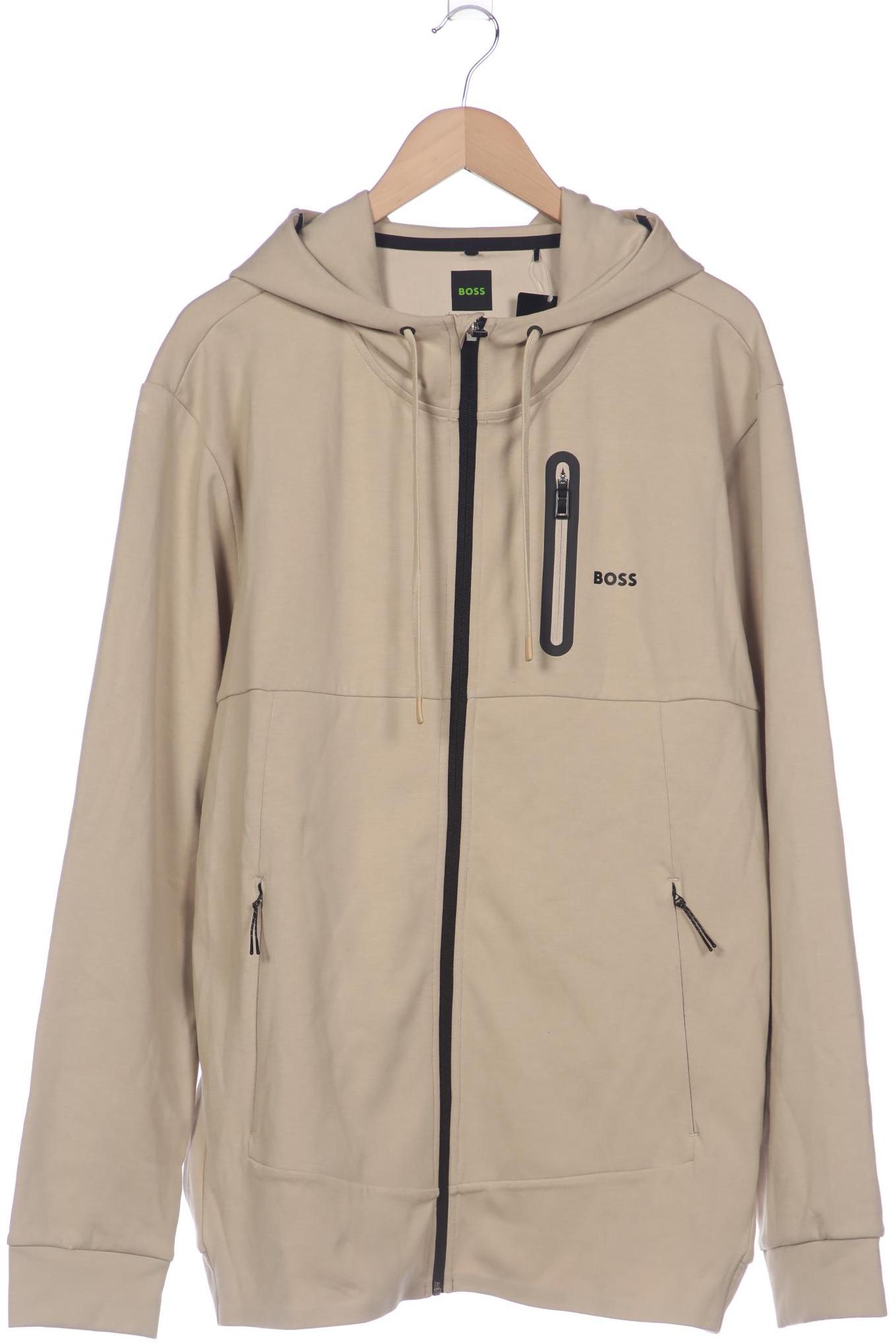 

Boss Green Herren Kapuzenpullover, beige, Gr. 58