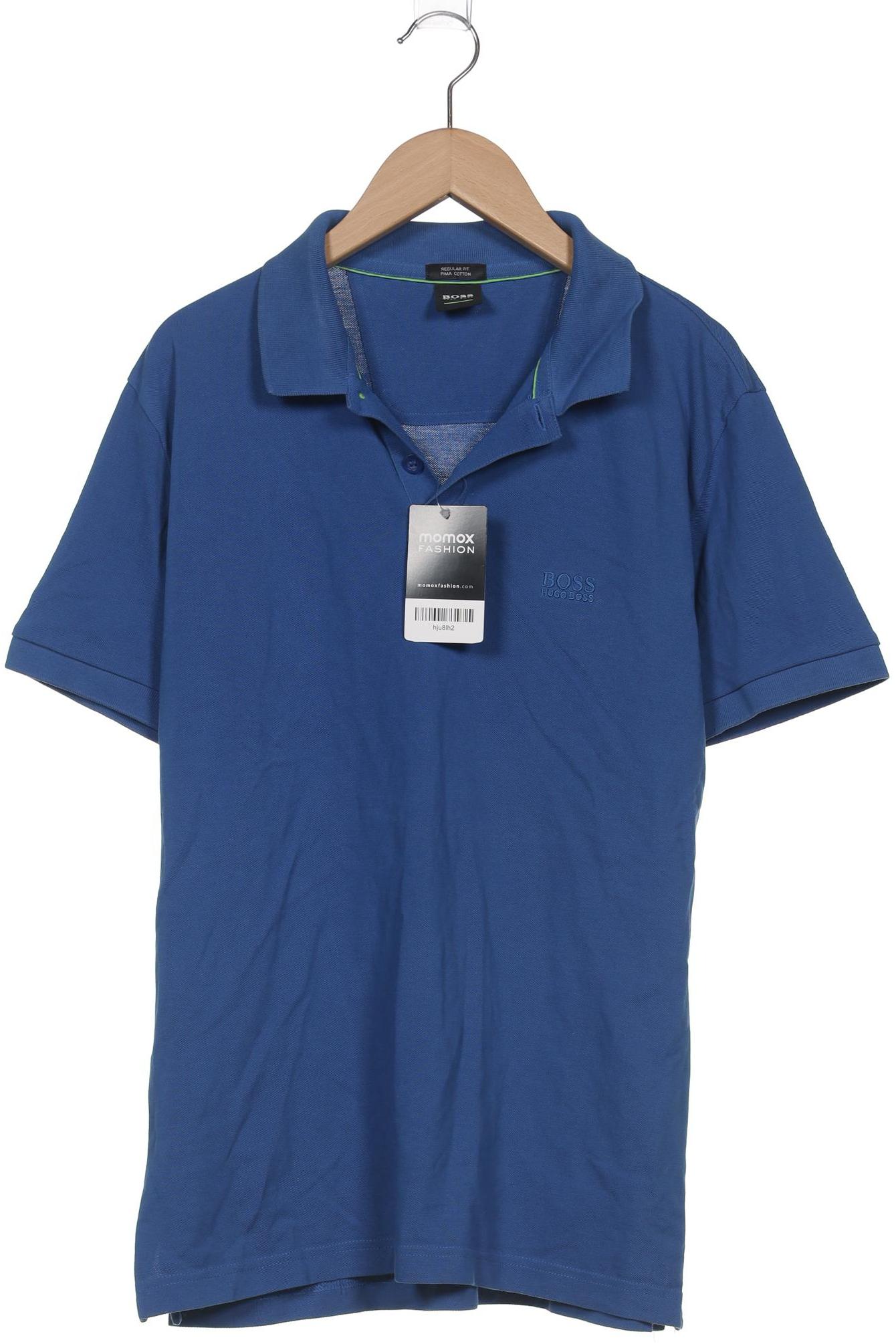 

Boss Green Herren Poloshirt, blau, Gr. 48