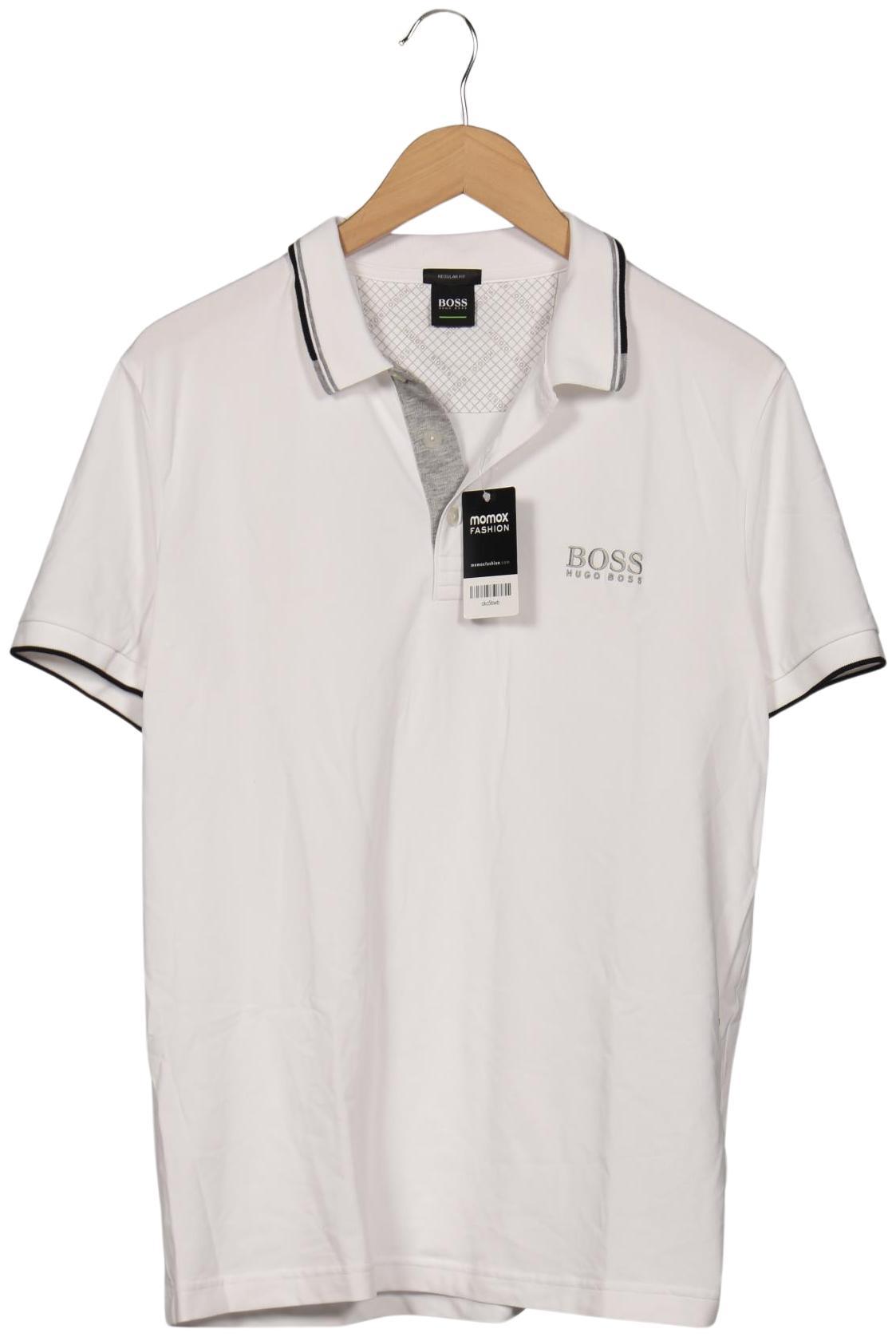 

Boss Green Herren Poloshirt, weiß, Gr. 52