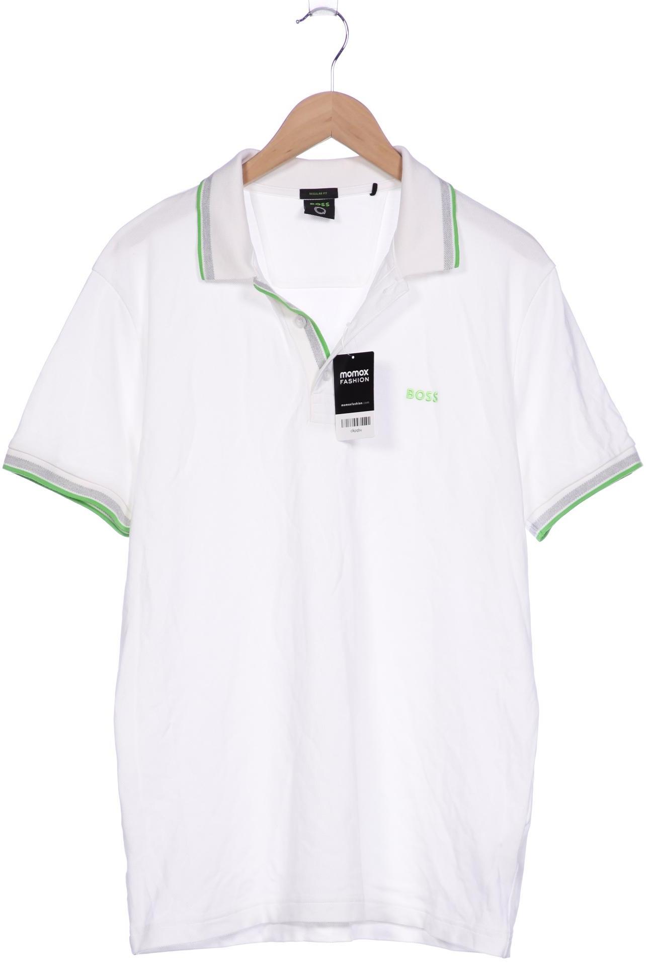 

Boss Green Herren Poloshirt, weiß, Gr. 54