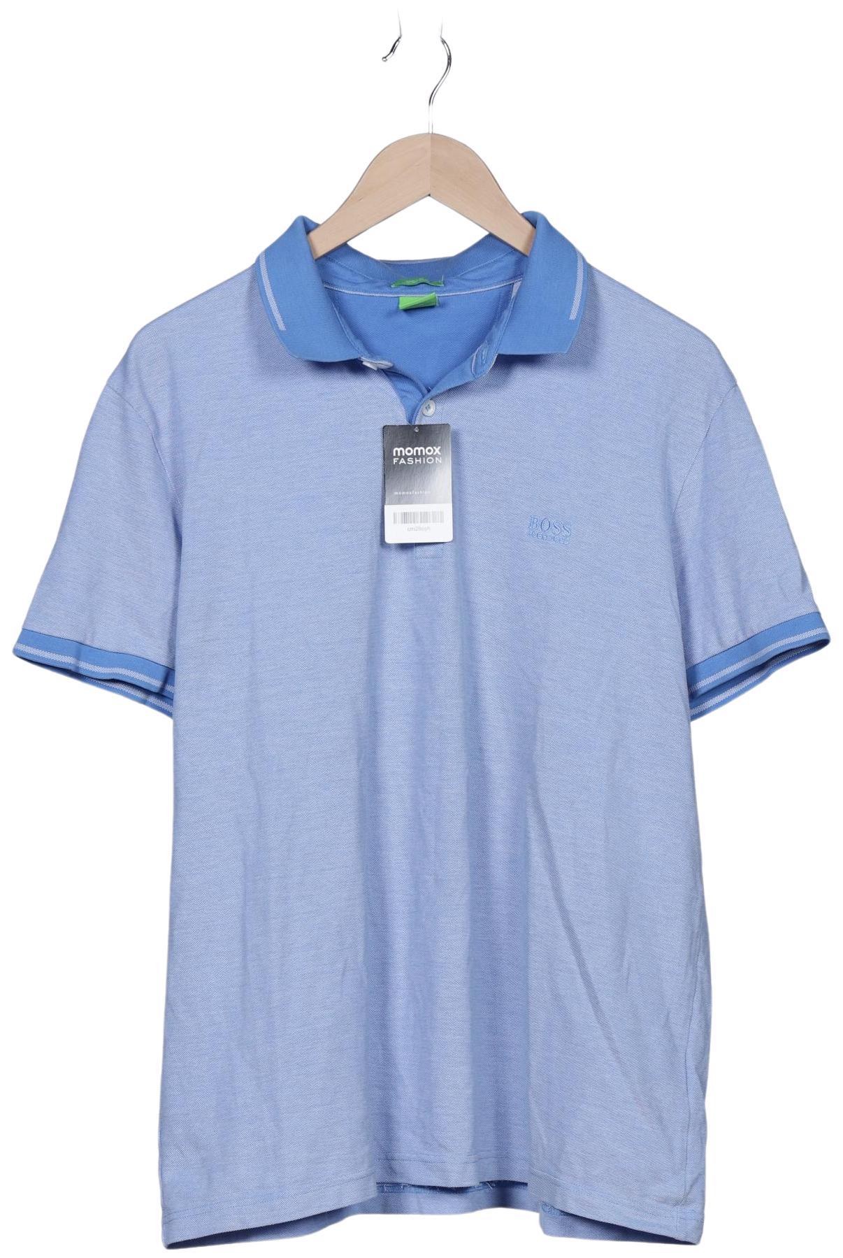 

Boss Green Herren Poloshirt, blau, Gr. 58