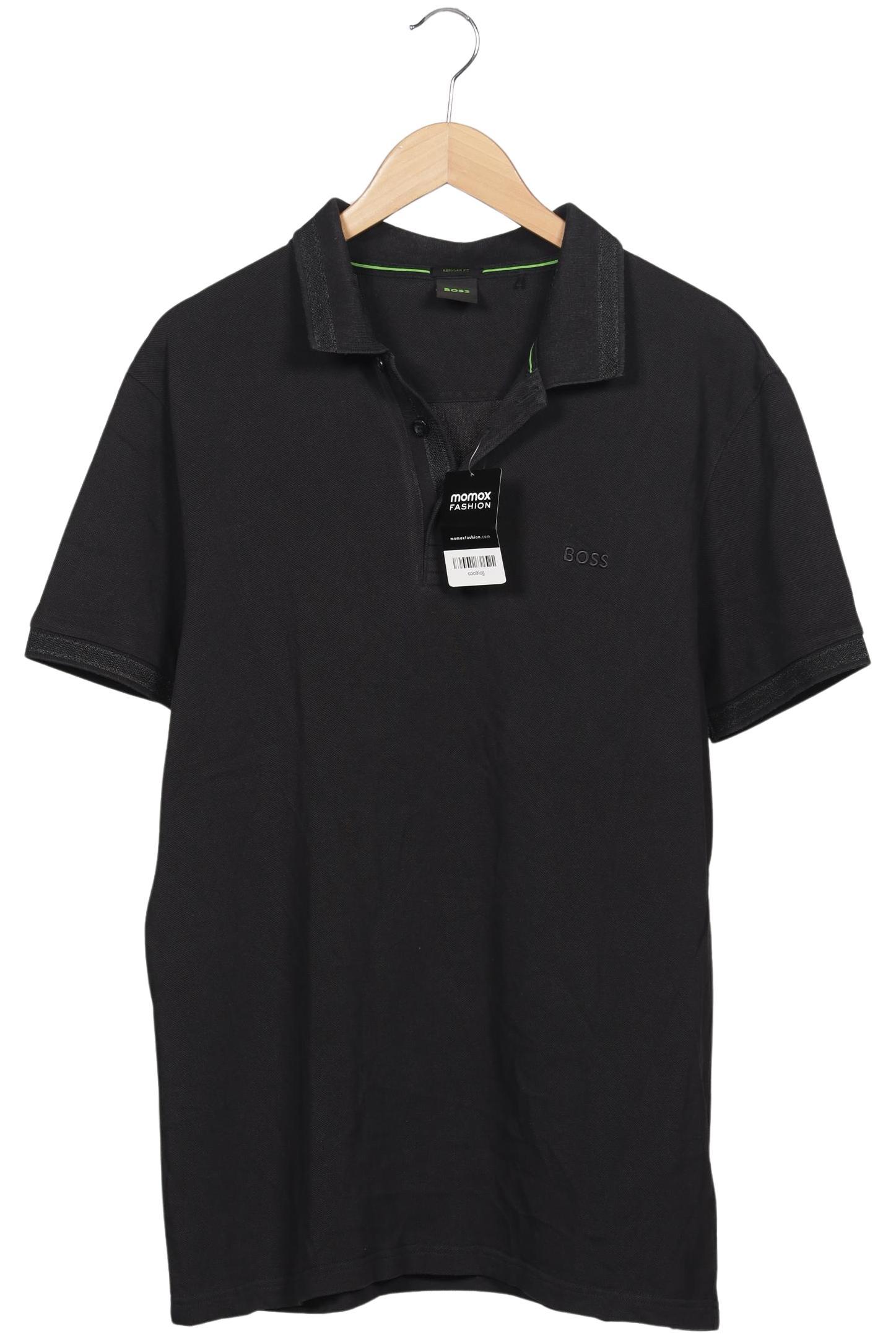 

Boss Green Herren Poloshirt, schwarz, Gr. 56
