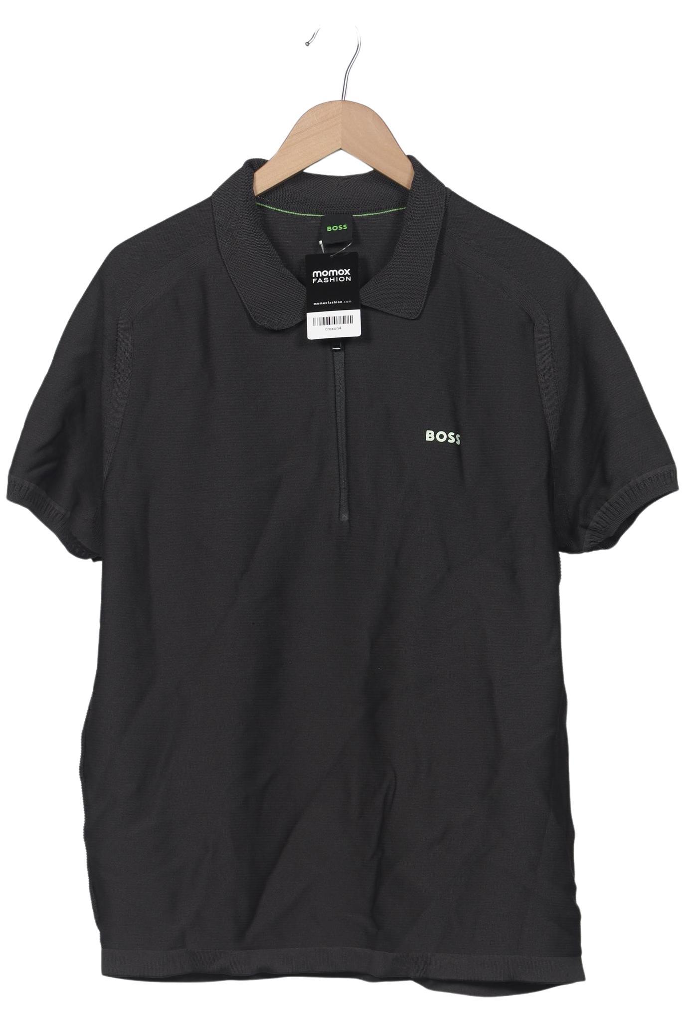 

Boss Green Herren Poloshirt, grau, Gr. 54