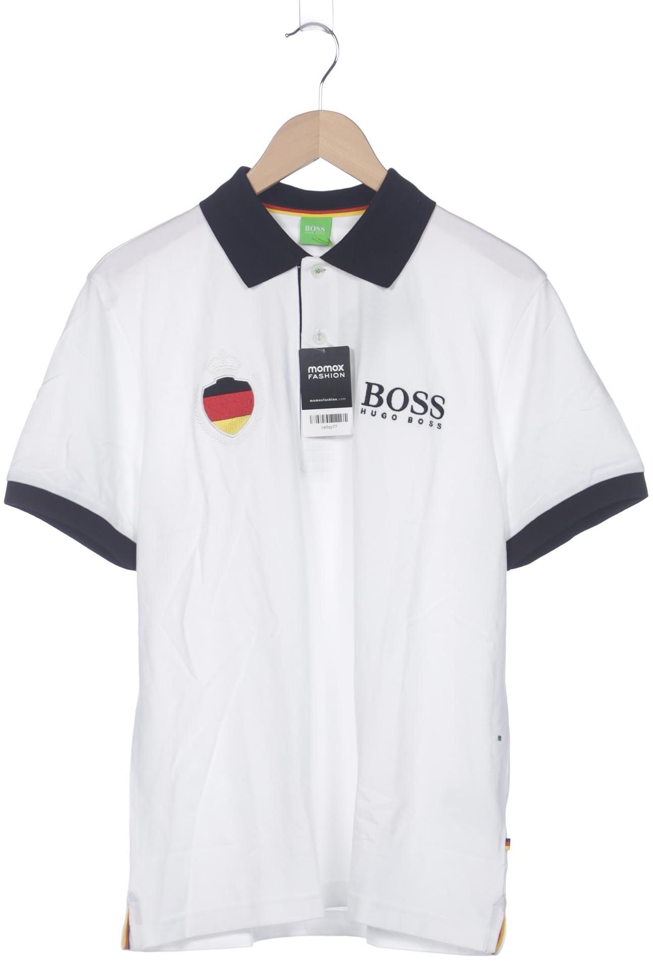 

Boss Green Herren Poloshirt, weiß, Gr. 52