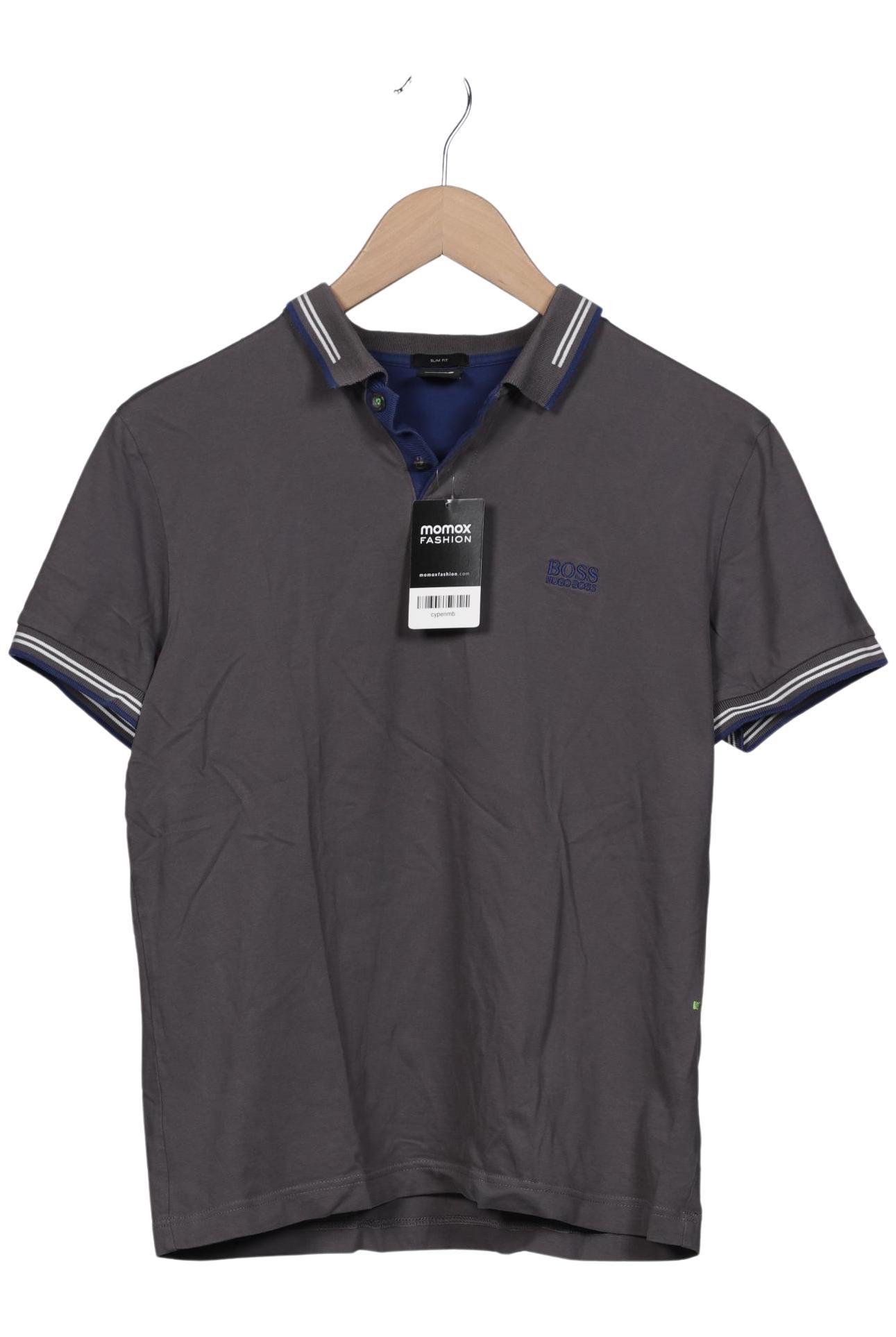 

Boss Green Herren Poloshirt, grau, Gr. 46