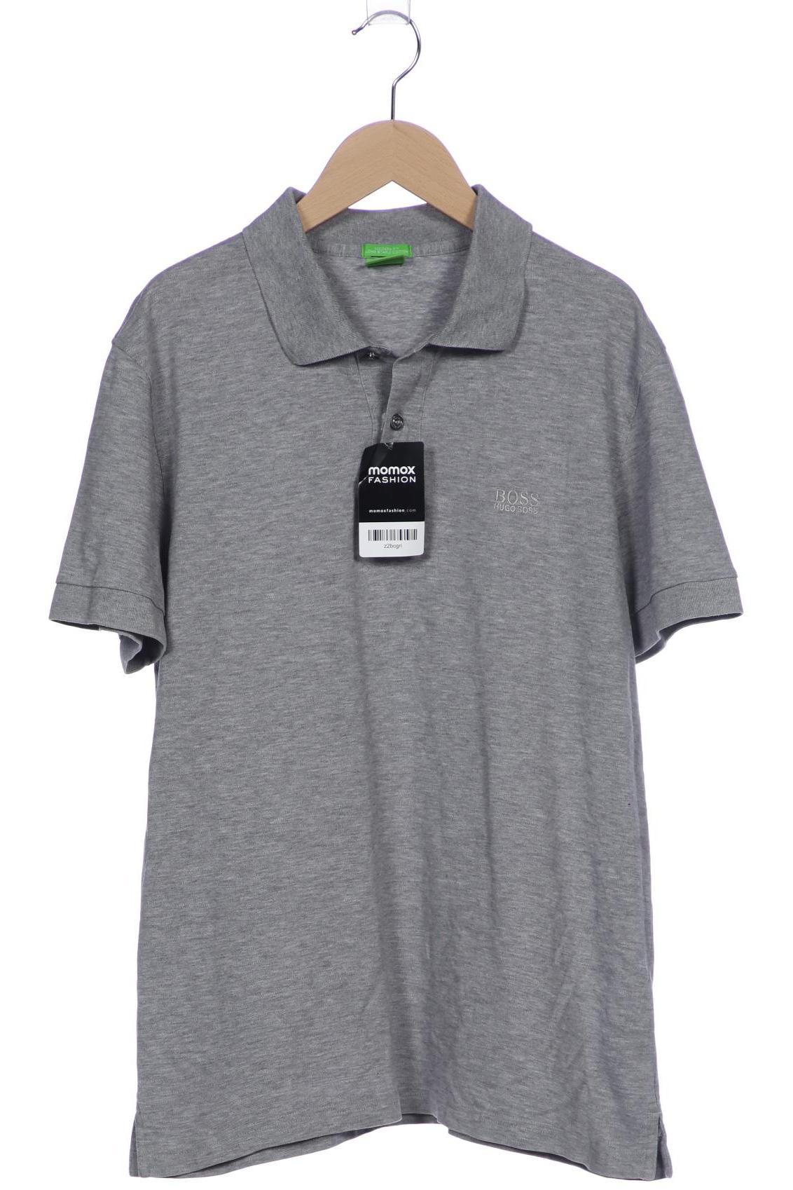 

Boss Green Herren Poloshirt, grau, Gr. 52