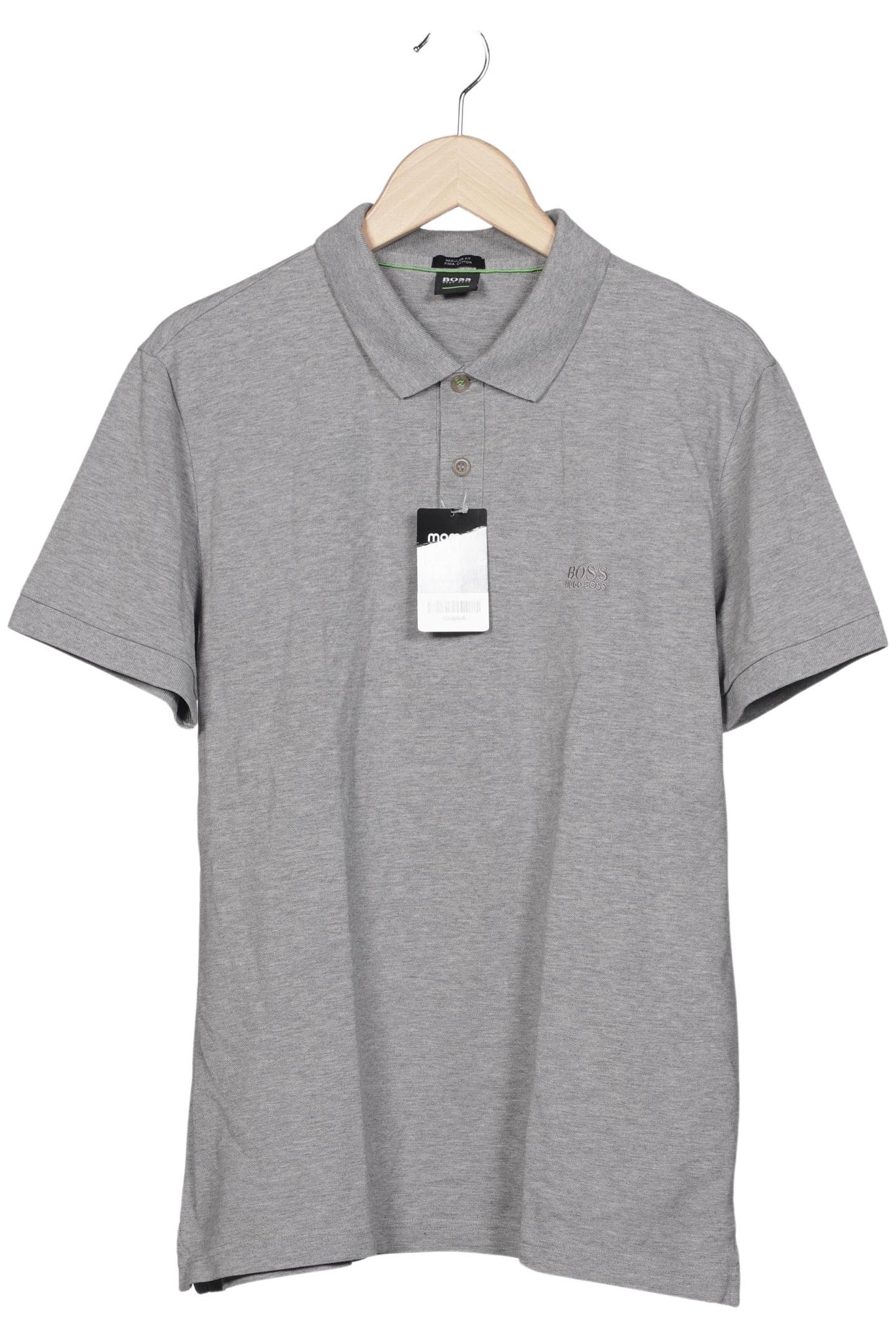 

Boss Green Herren Poloshirt, grau, Gr. 54