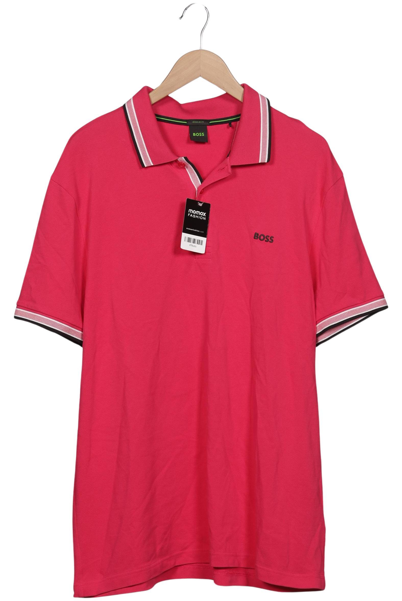 

Boss Green Herren Poloshirt, pink, Gr. 58