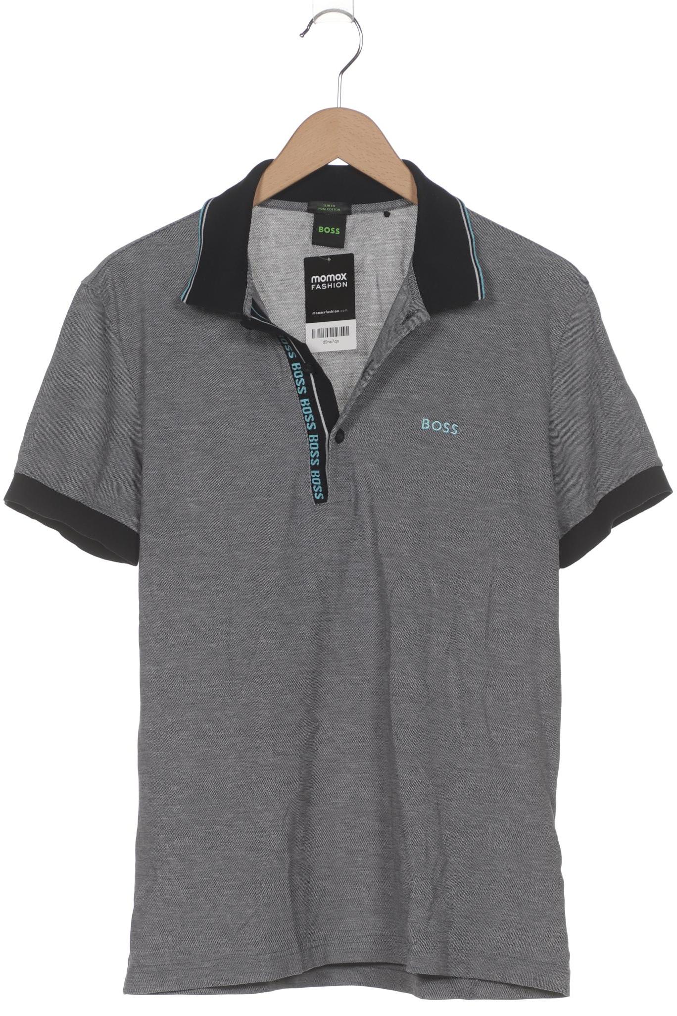 

Boss Green Herren Poloshirt, blau, Gr. 52