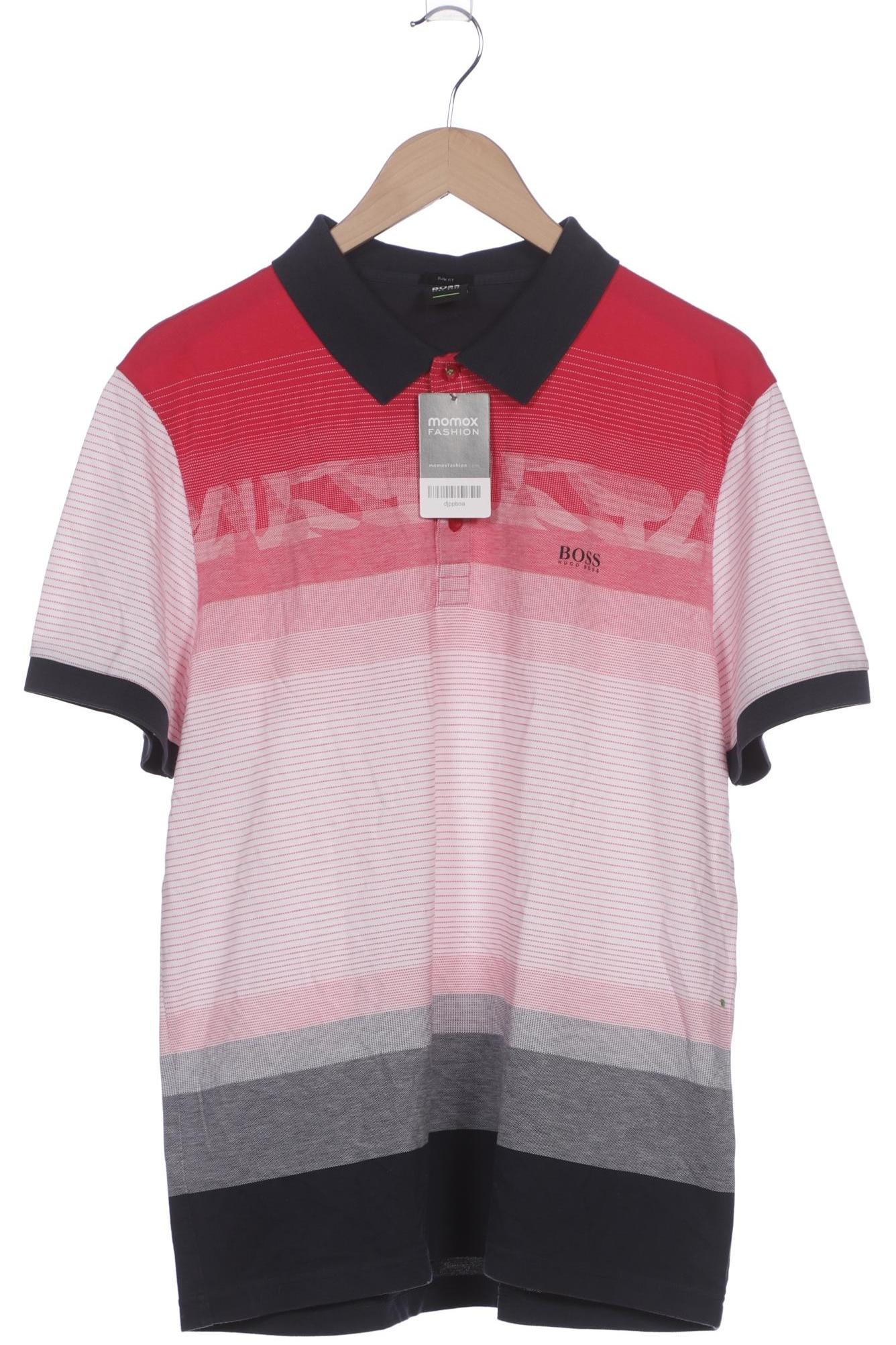 

Boss Green Herren Poloshirt, pink, Gr. 56