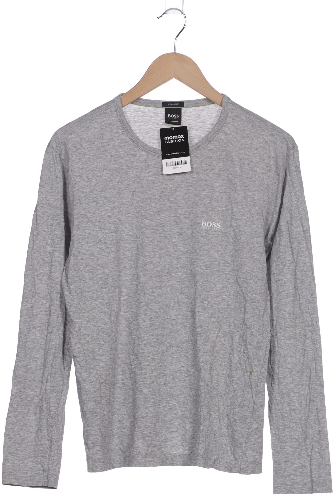 

Boss Green Herren Langarmshirt, grau, Gr. 48