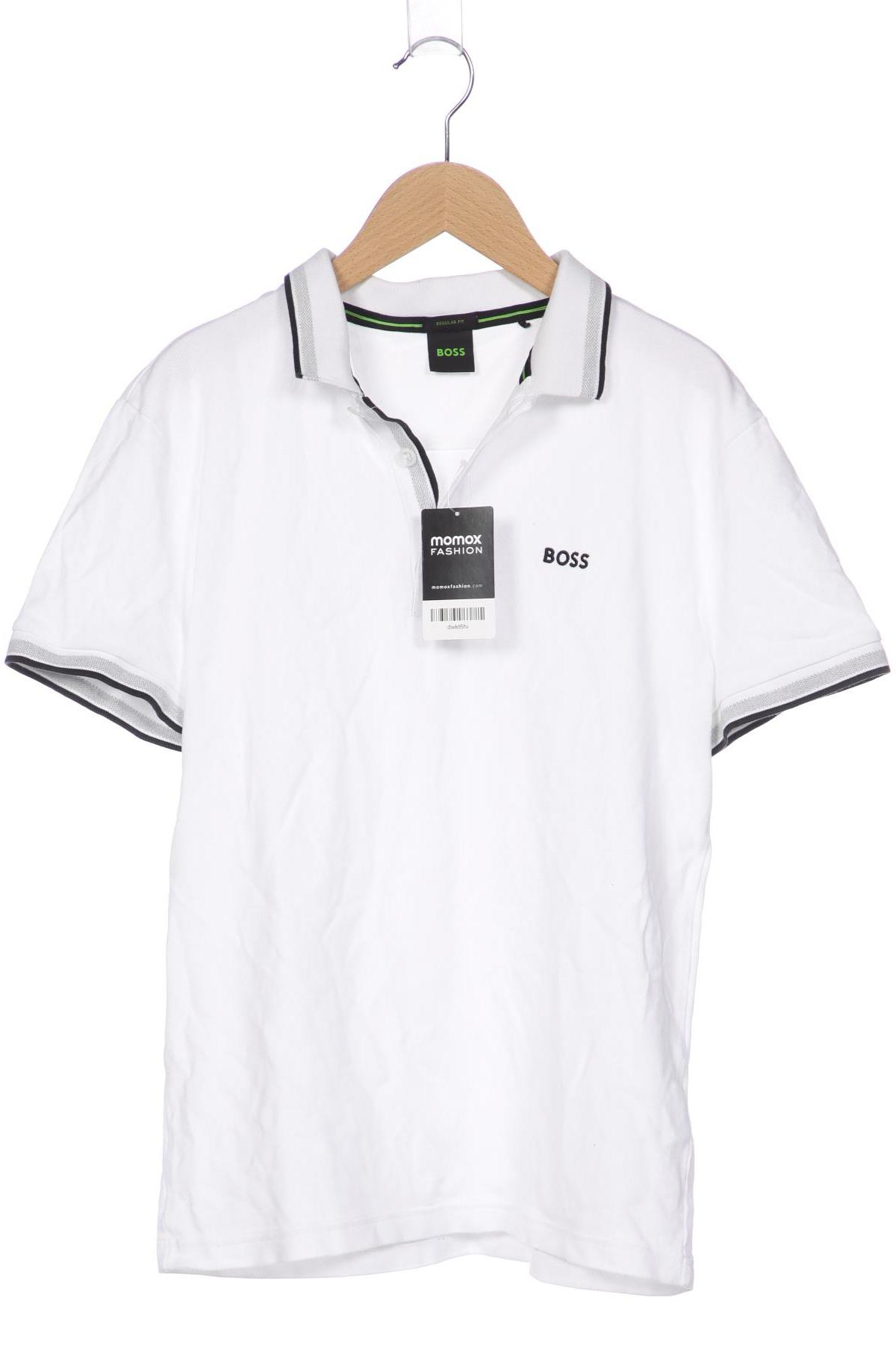

Boss Green Herren Poloshirt, weiß