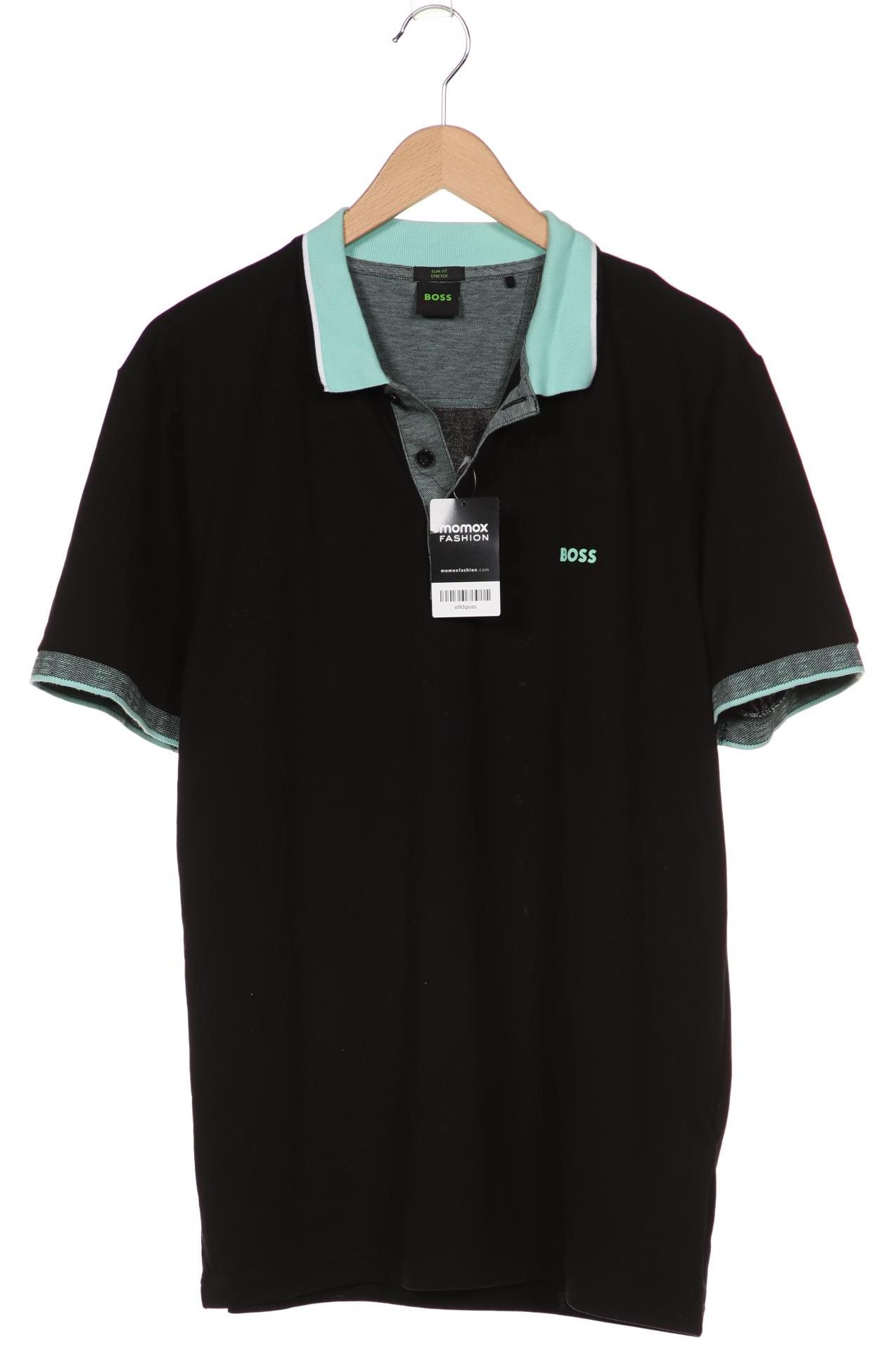 

Boss Green Herren Poloshirt, schwarz