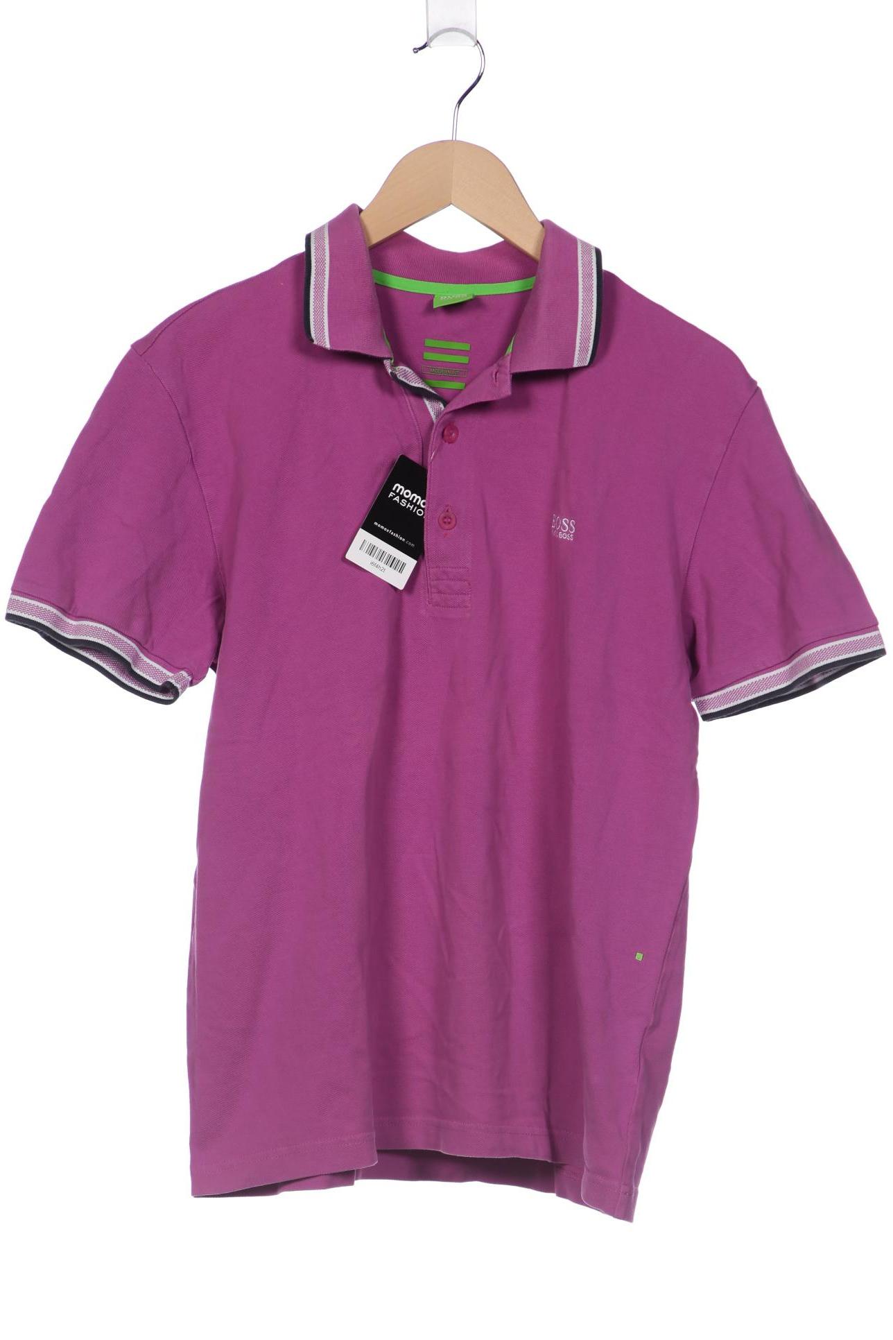 

Boss Green Herren Poloshirt, flieder, Gr. 52