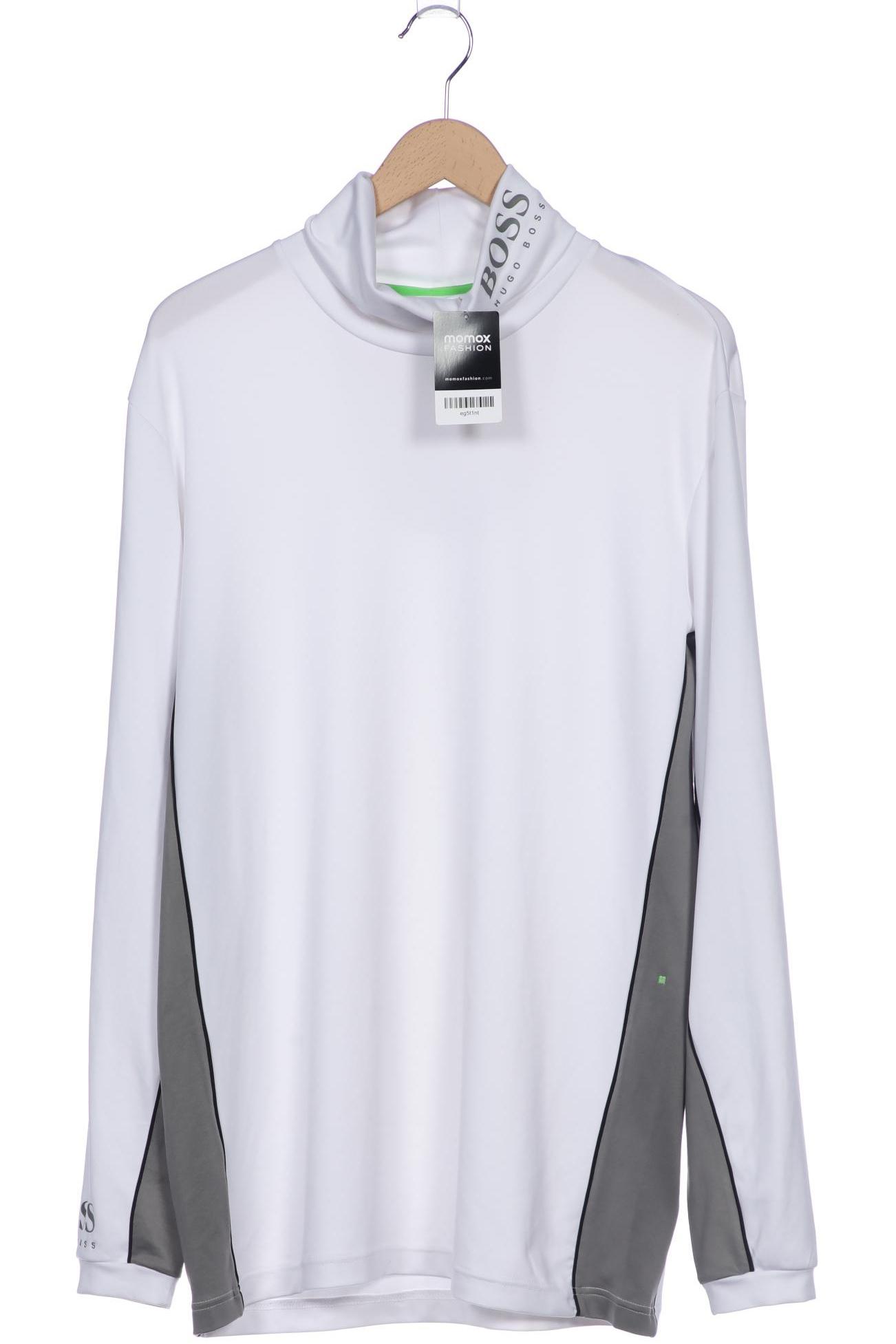 

Boss Green Herren Langarmshirt, weiß, Gr. 56