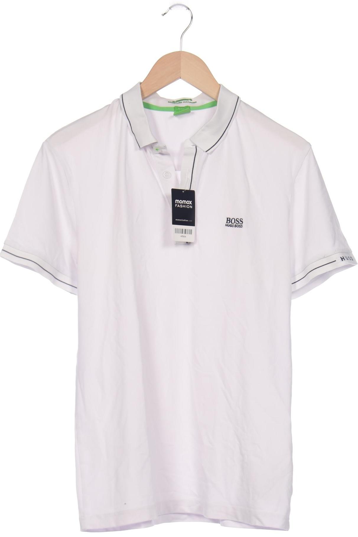 

Boss Green Herren Poloshirt, weiß, Gr. 48