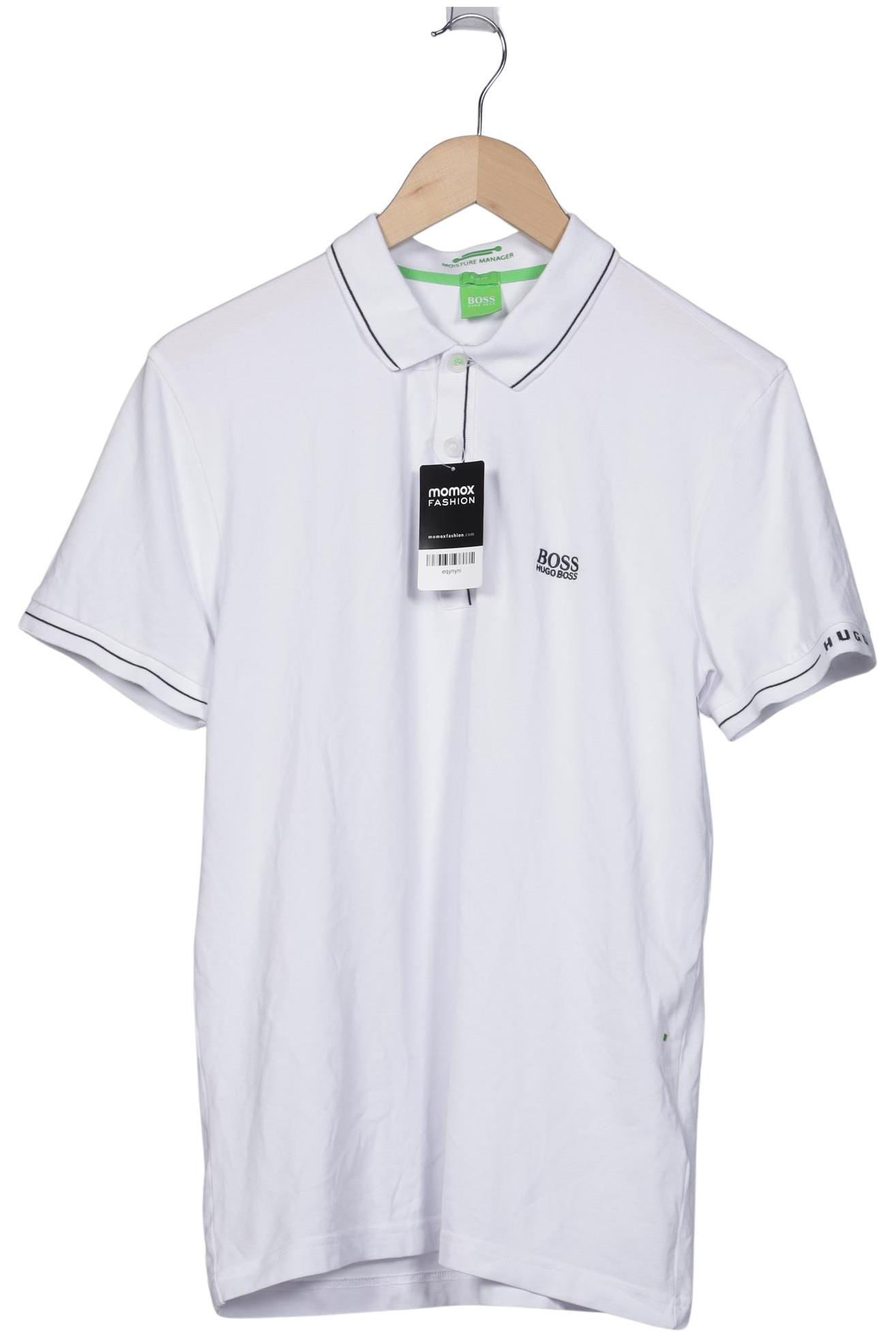 

Boss Green Herren Poloshirt, weiß, Gr. 48
