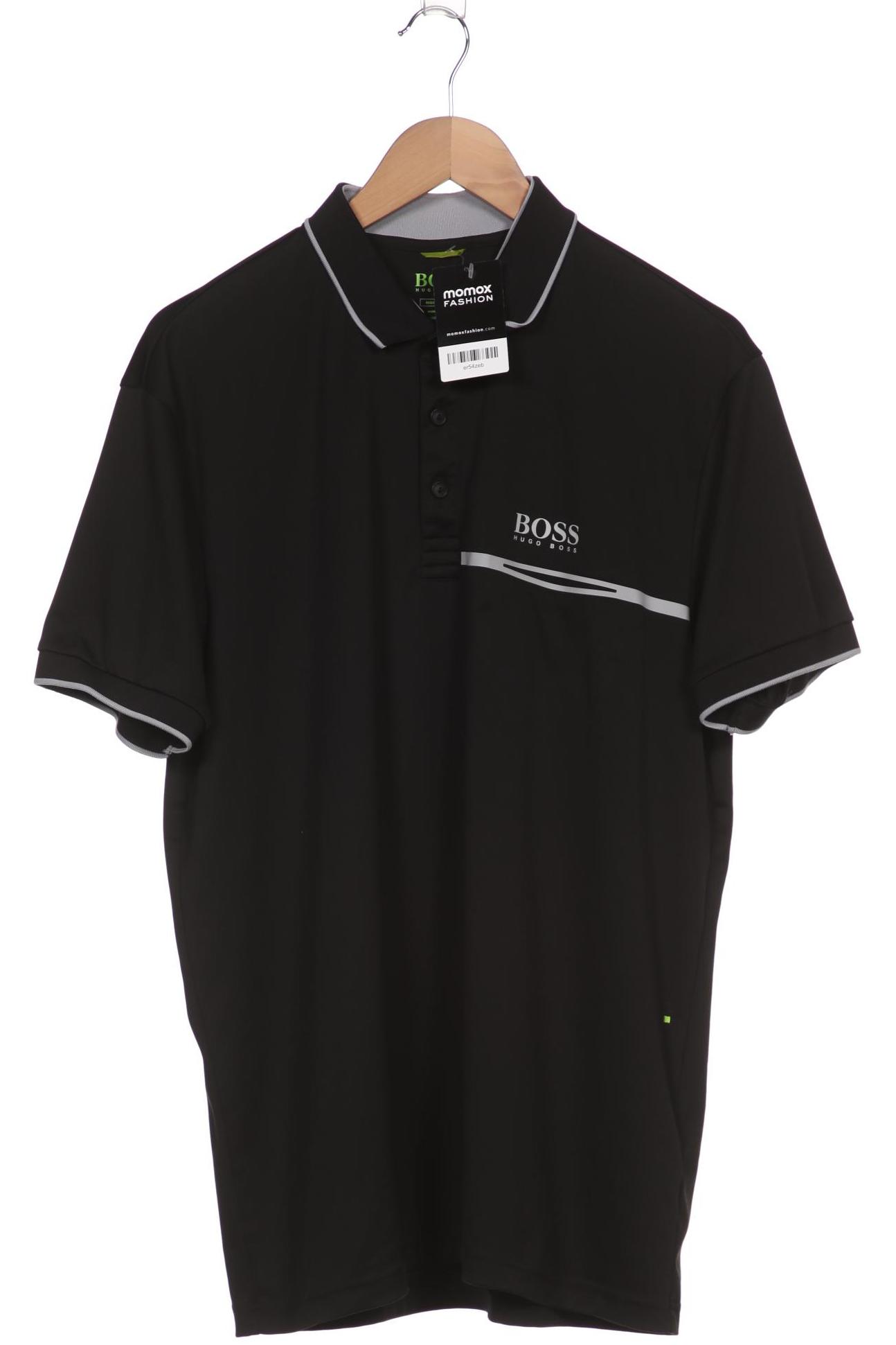 

Boss Green Herren Poloshirt, schwarz