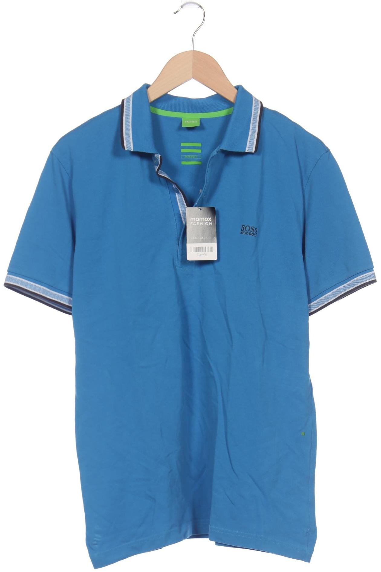 

Boss Green Herren Poloshirt, blau, Gr. 52