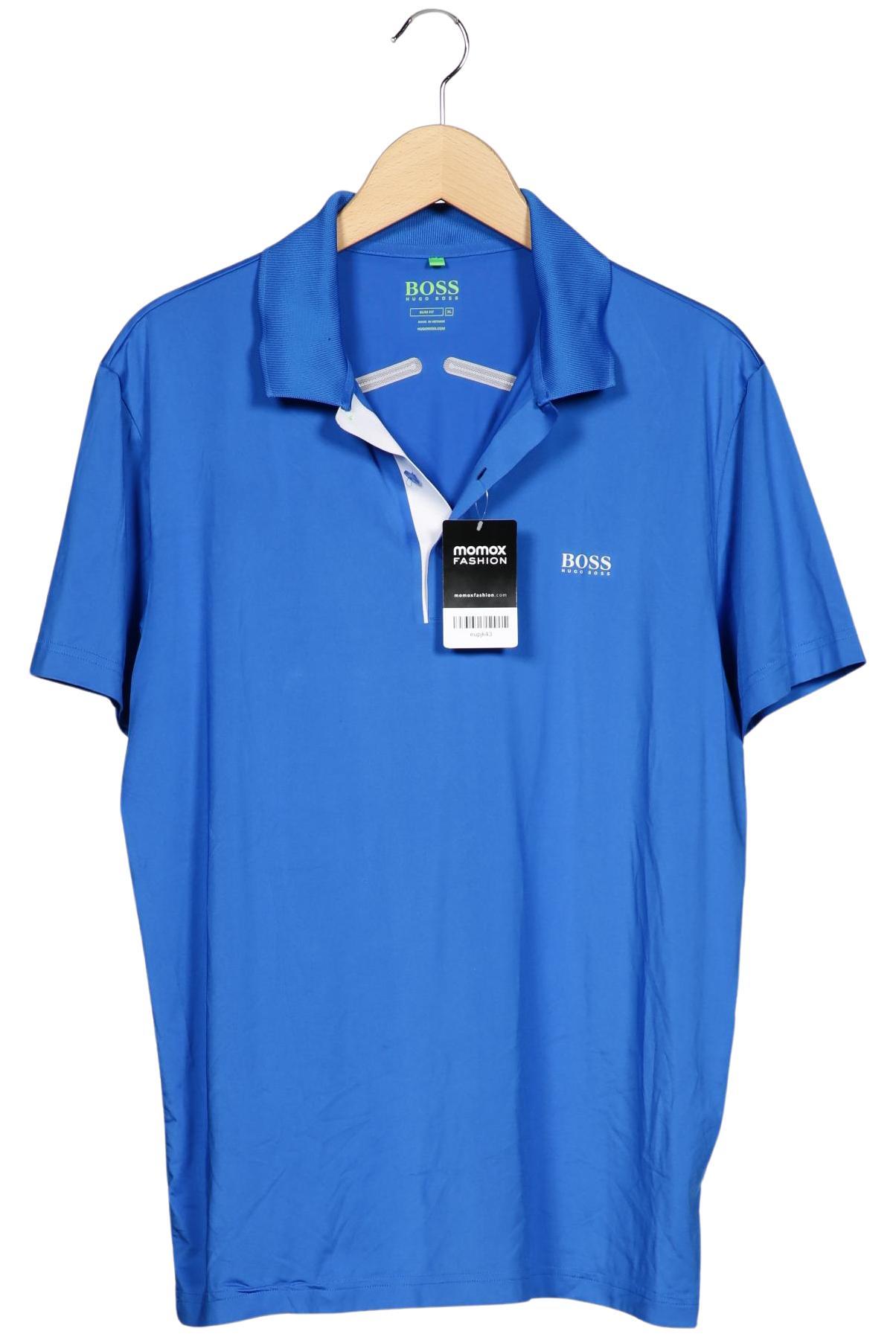 

Boss Green Herren Poloshirt, blau, Gr. 54