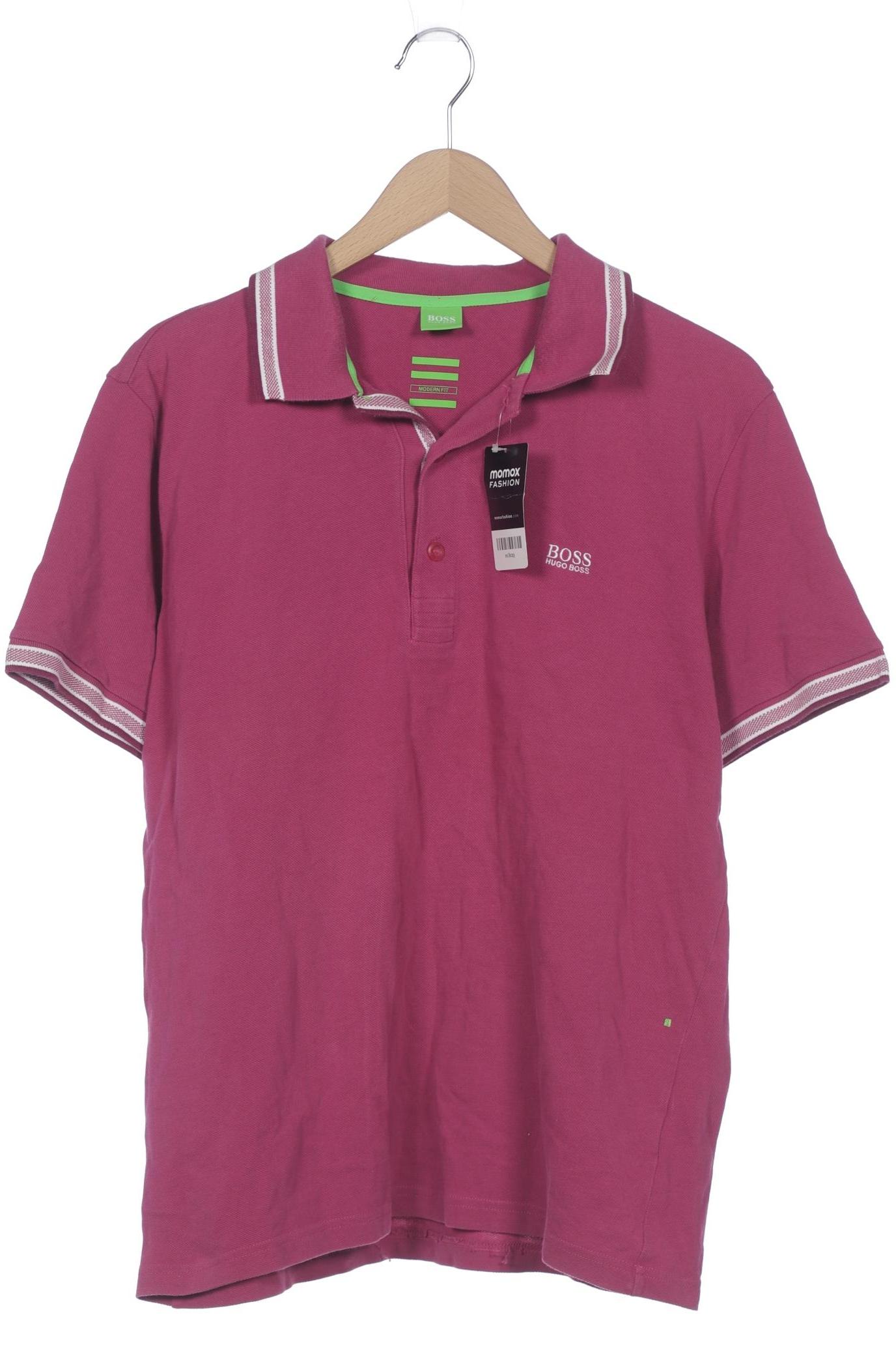 

Boss Green Herren Poloshirt, pink, Gr. 54