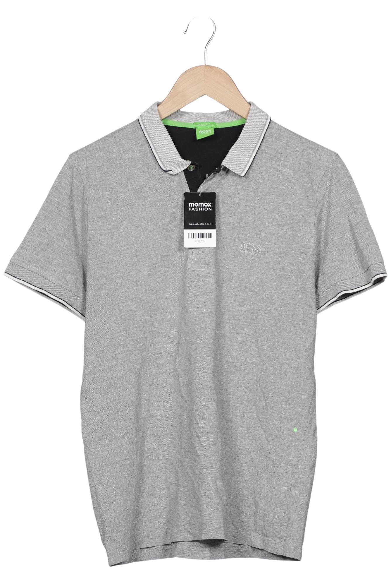 

Boss Green Herren Poloshirt, grau, Gr. 48