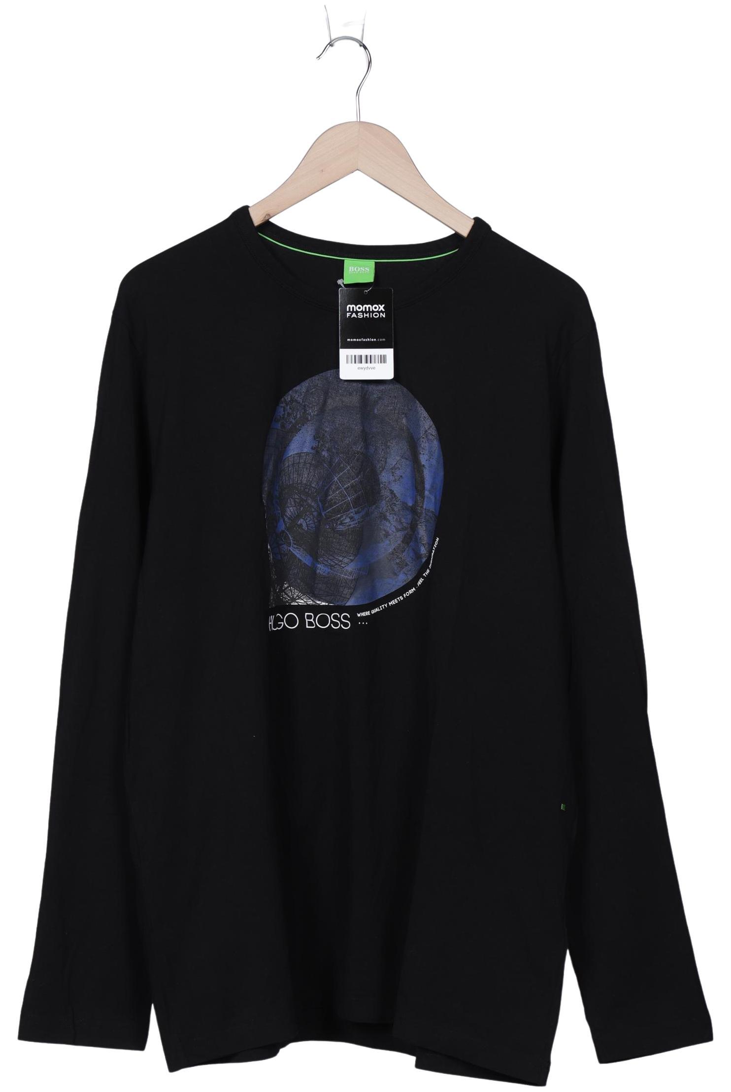 

Boss Green Herren Langarmshirt, schwarz, Gr. 56