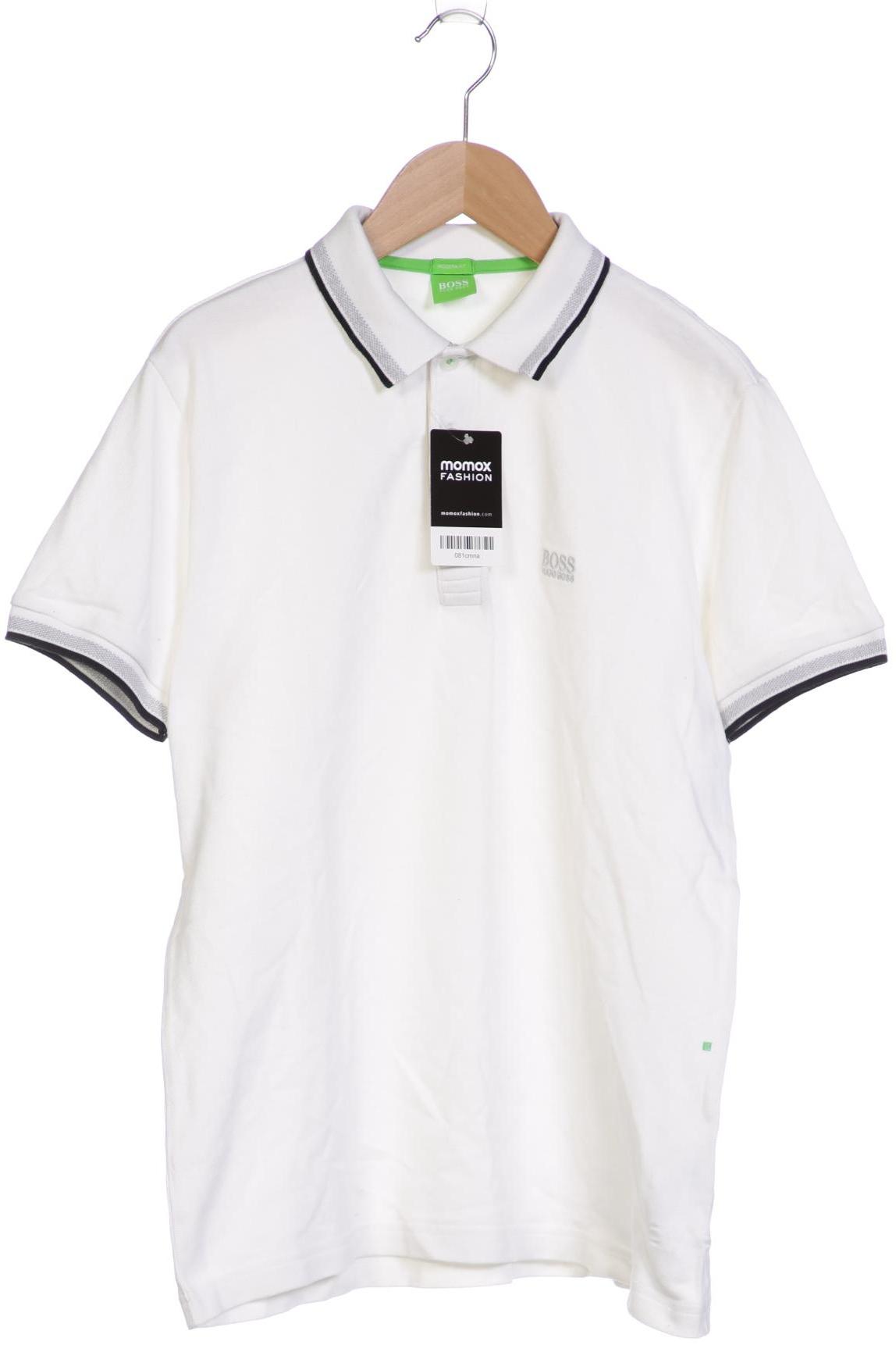 

Boss Green Herren Poloshirt, weiß, Gr. 48