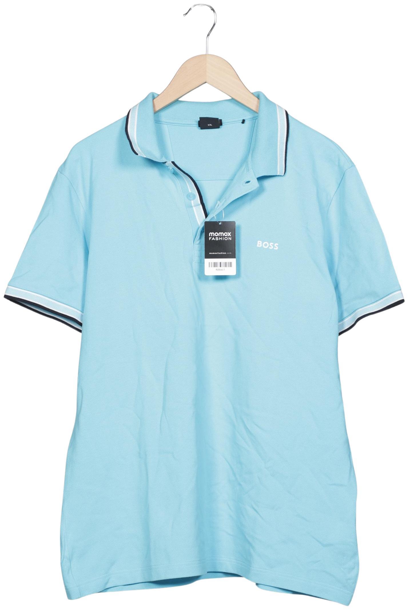 

Boss Green Herren Poloshirt, hellblau, Gr. 56