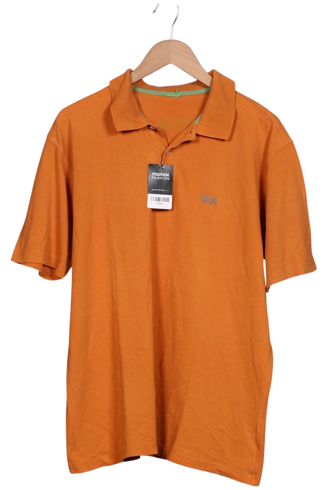 

Boss Green Herren Poloshirt, orange, Gr. 52