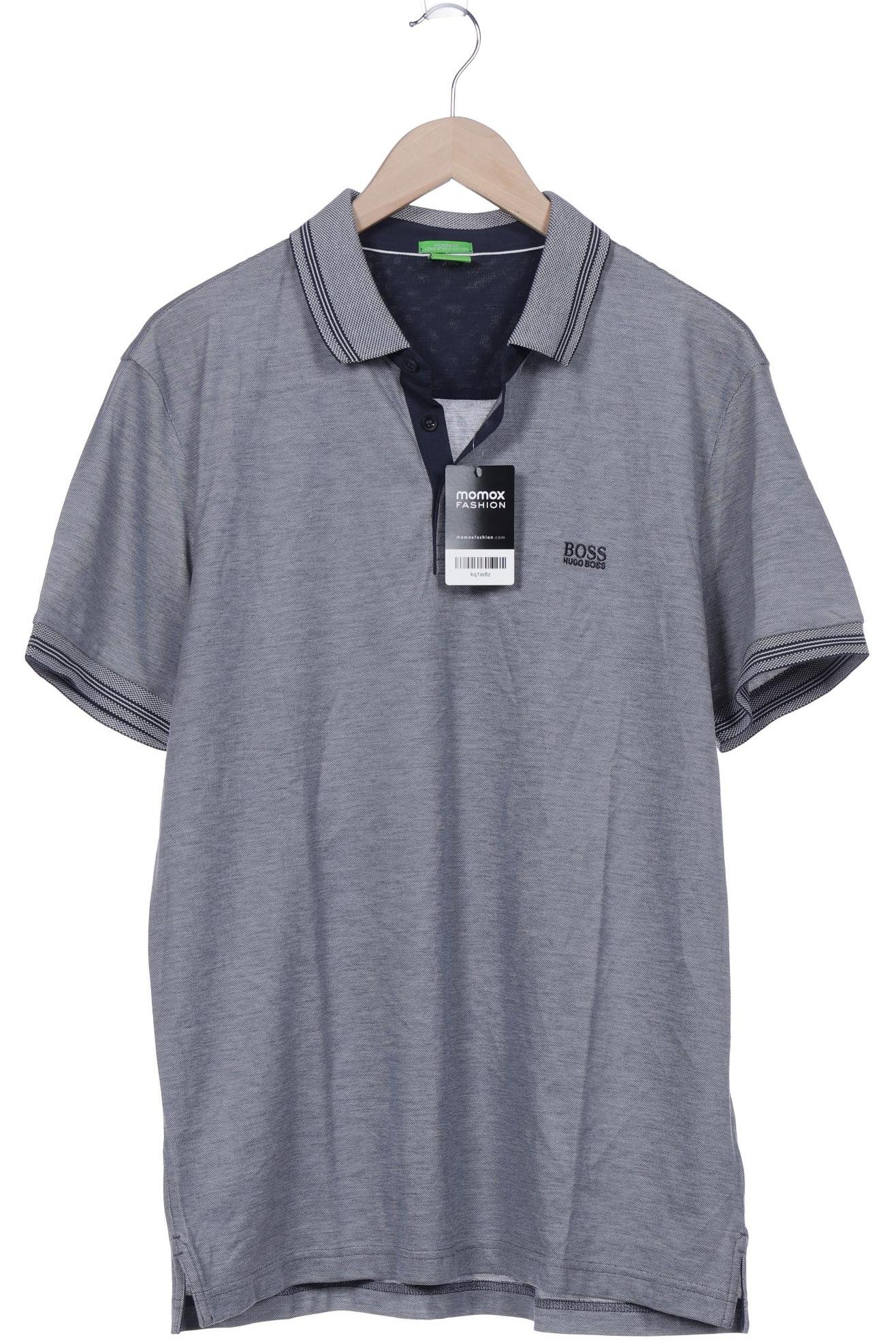 

Boss Green Herren Poloshirt, grau, Gr. 56