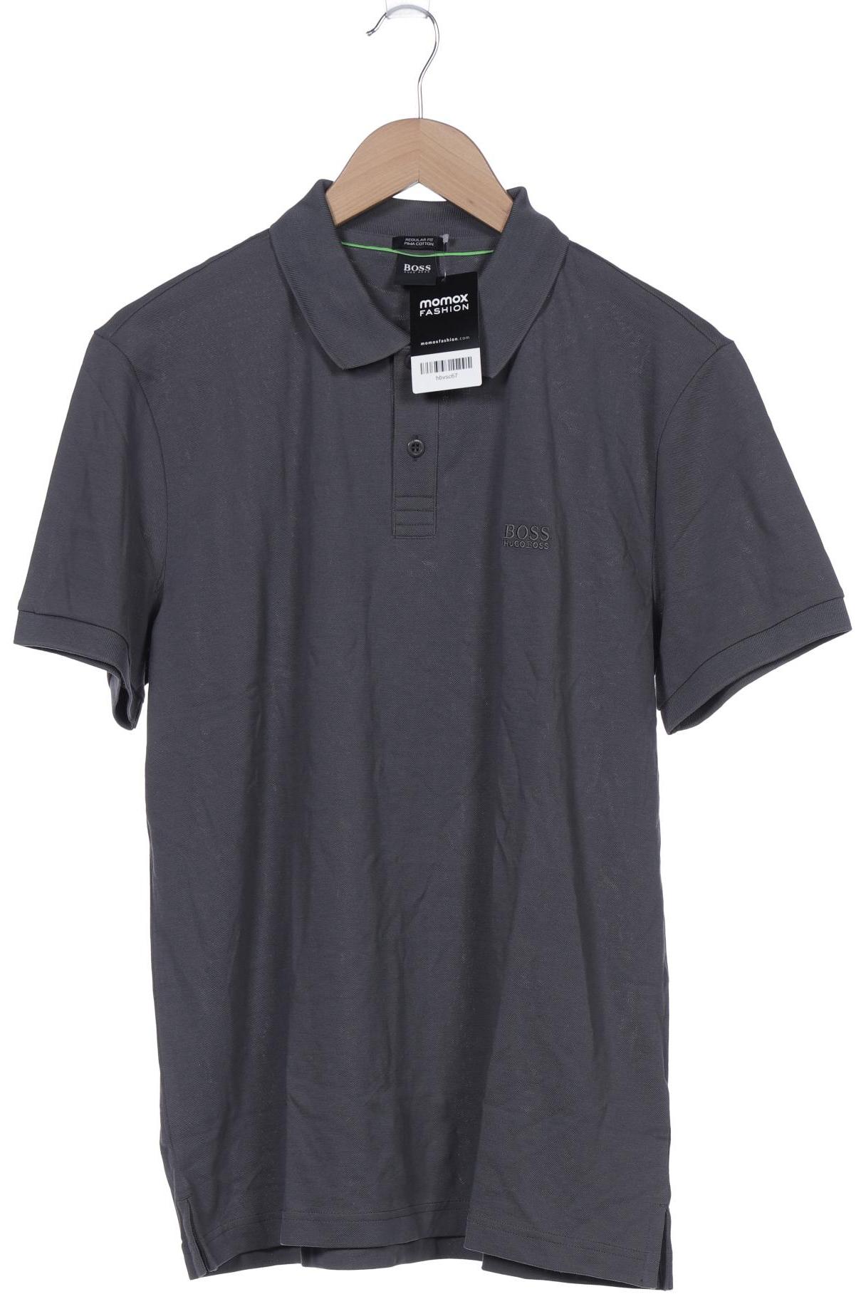 

Boss Green Herren Poloshirt, grau, Gr. 54