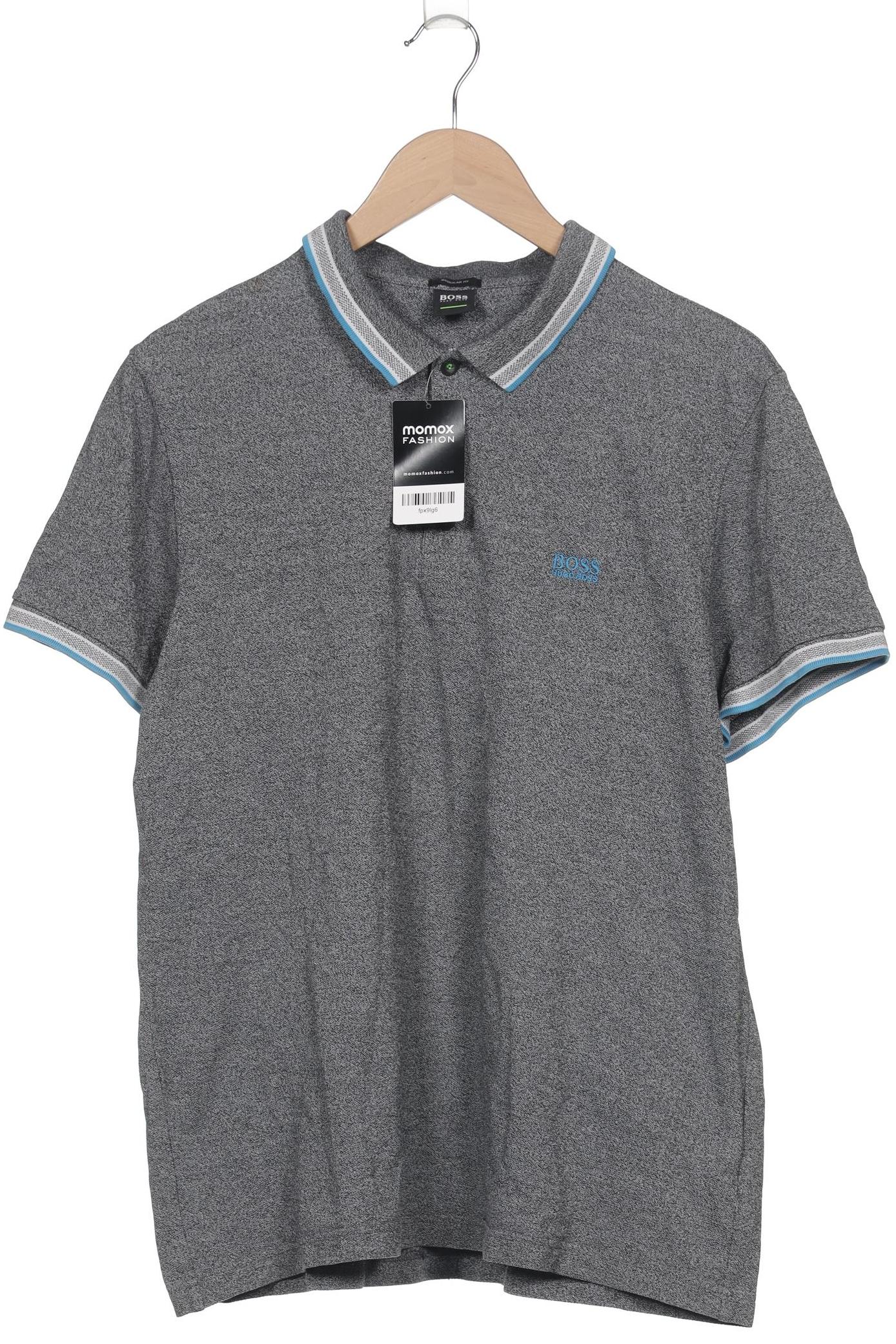 

Boss Green Herren Poloshirt, grau, Gr. 56