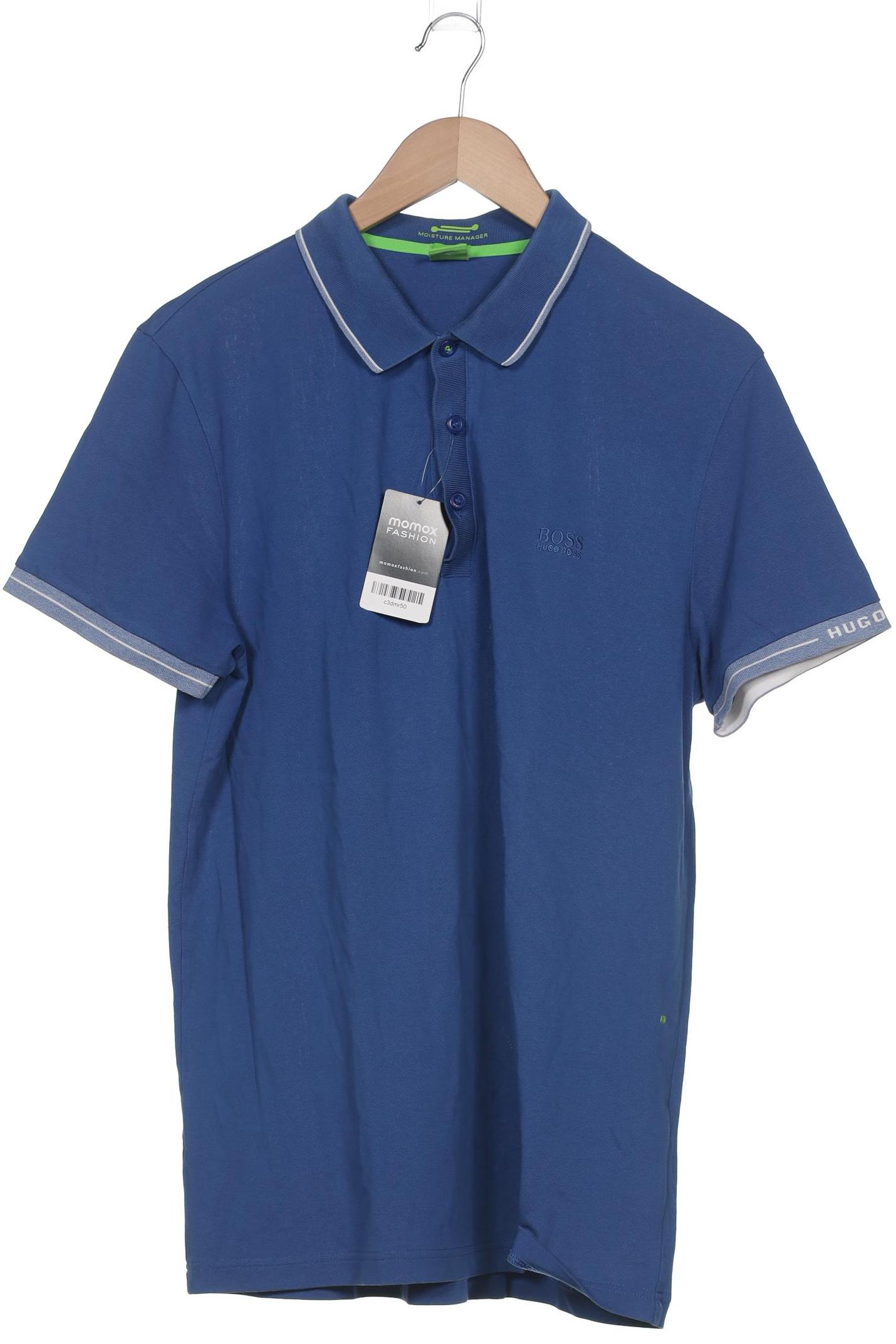 

Boss Green Herren Poloshirt, blau, Gr. 54