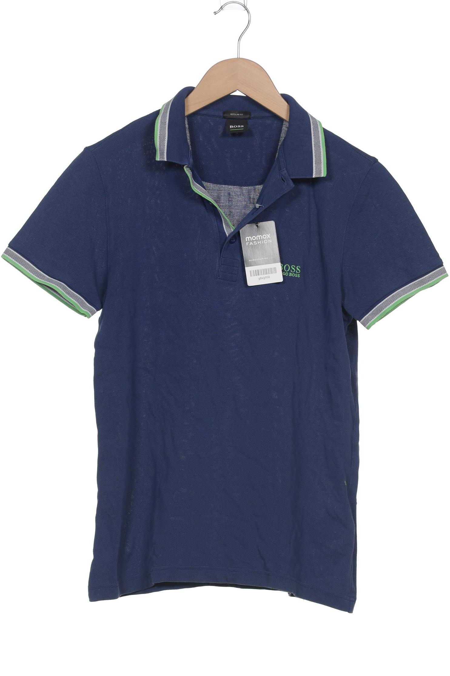 

Boss Green Herren Poloshirt, blau, Gr. 46