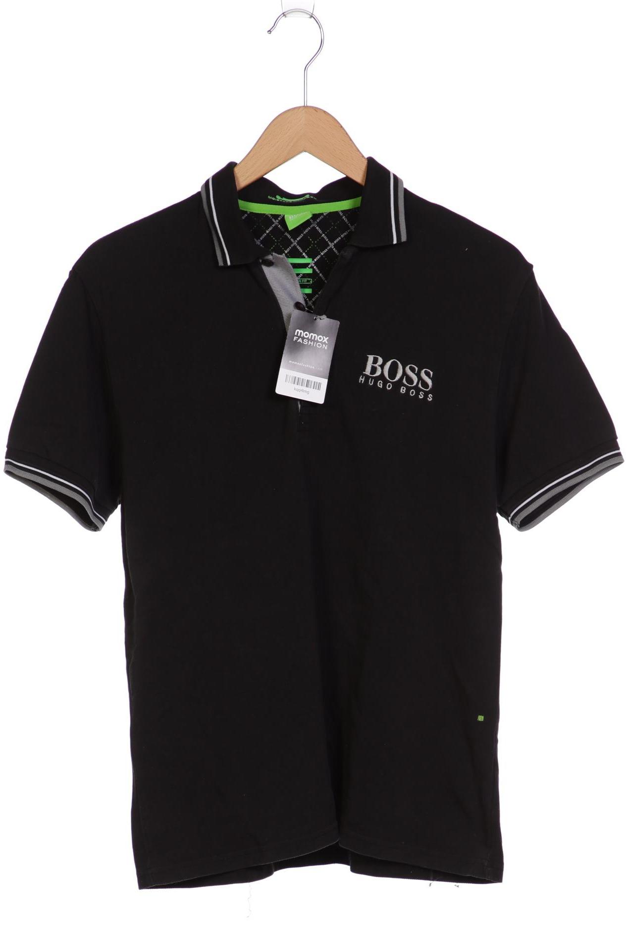 

Boss Green Herren Poloshirt, schwarz