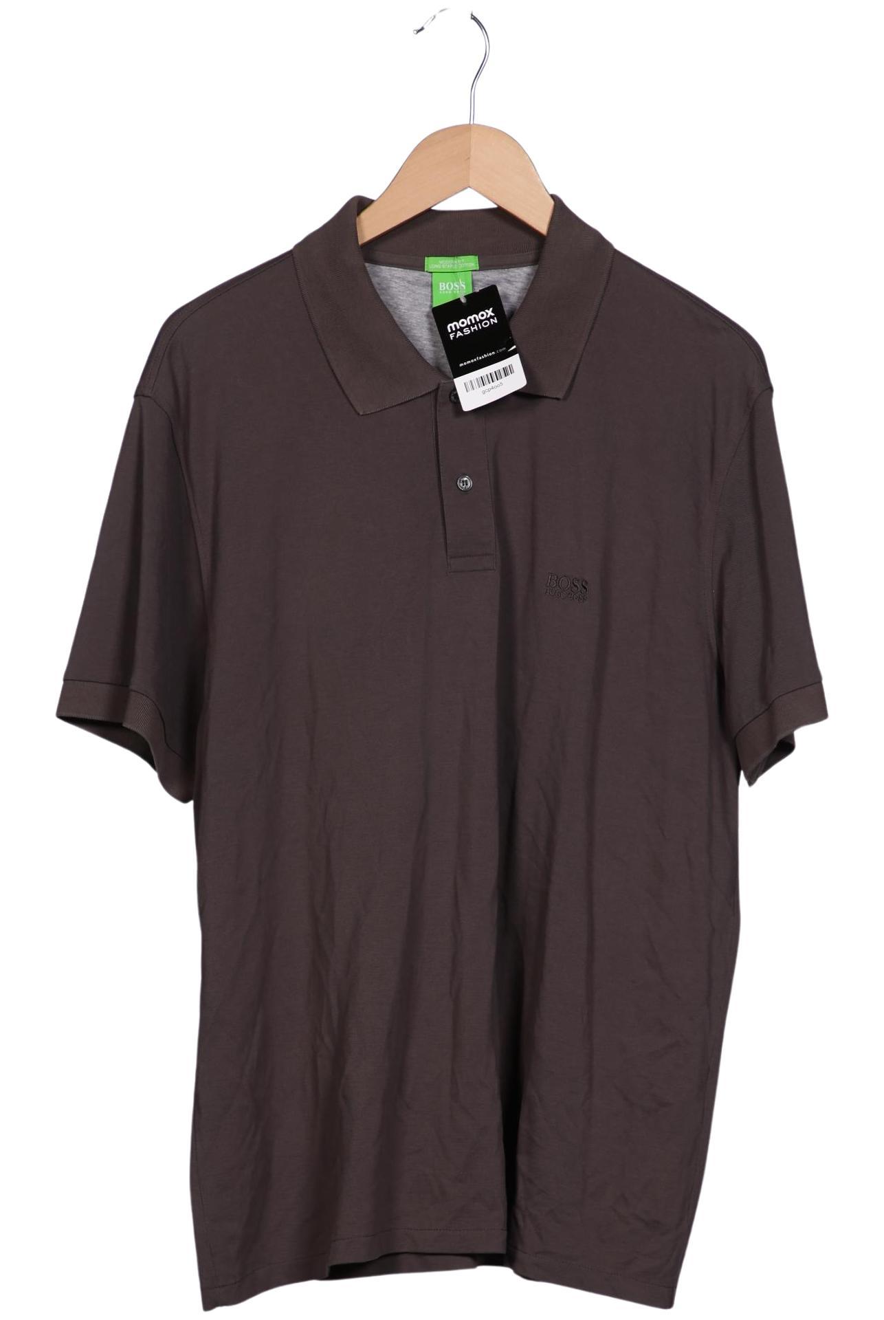 

Boss Green Herren Poloshirt, grau, Gr. 58