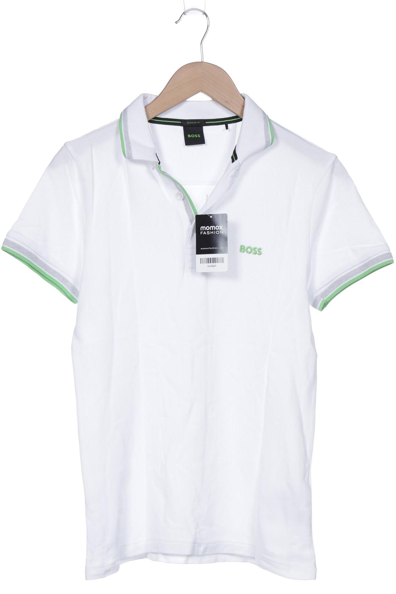 

Boss Green Herren Poloshirt, weiß, Gr. 46